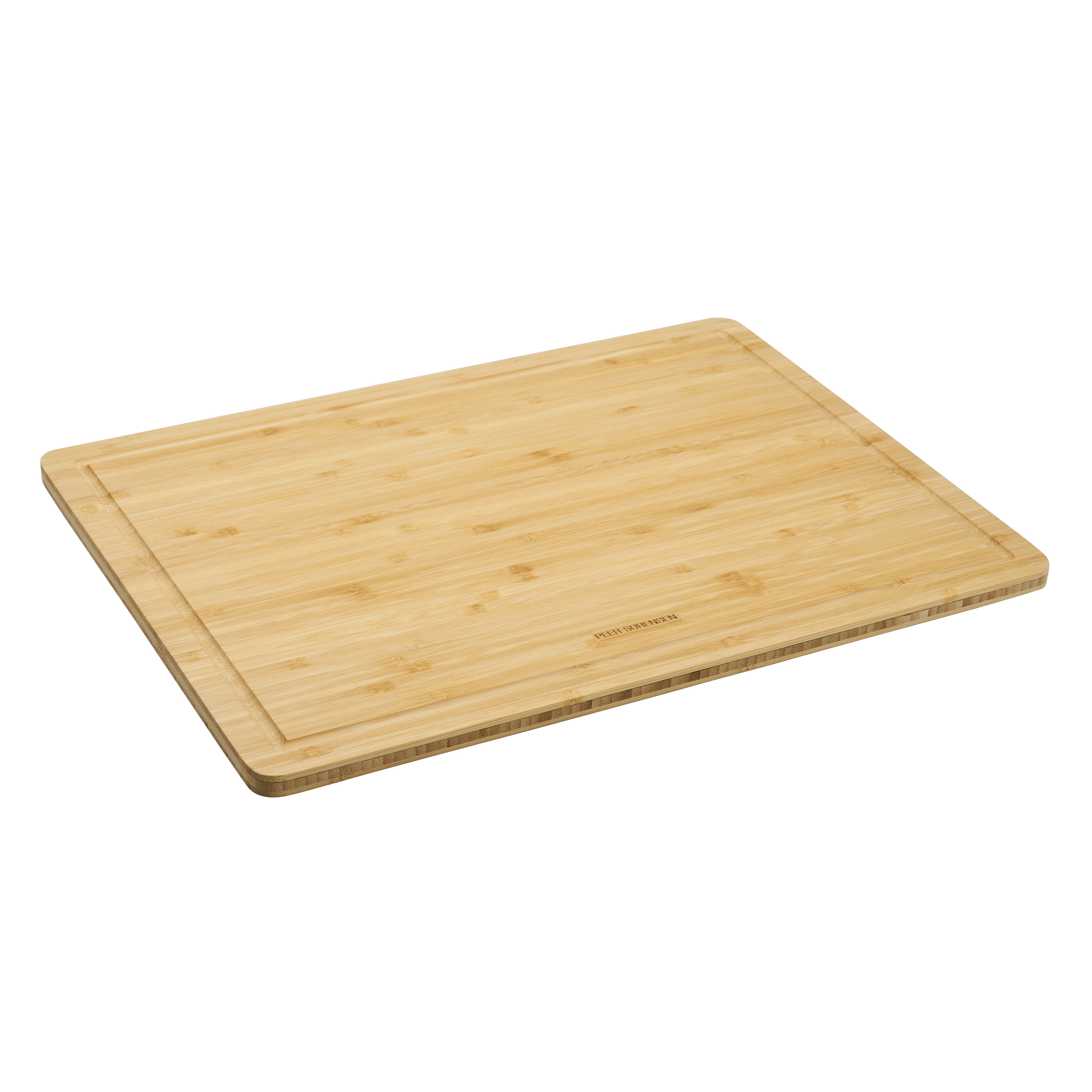 Peer Sorensen Tri-Ply Bamboo Cutting Board with Juice Groove 44 × 32 cm