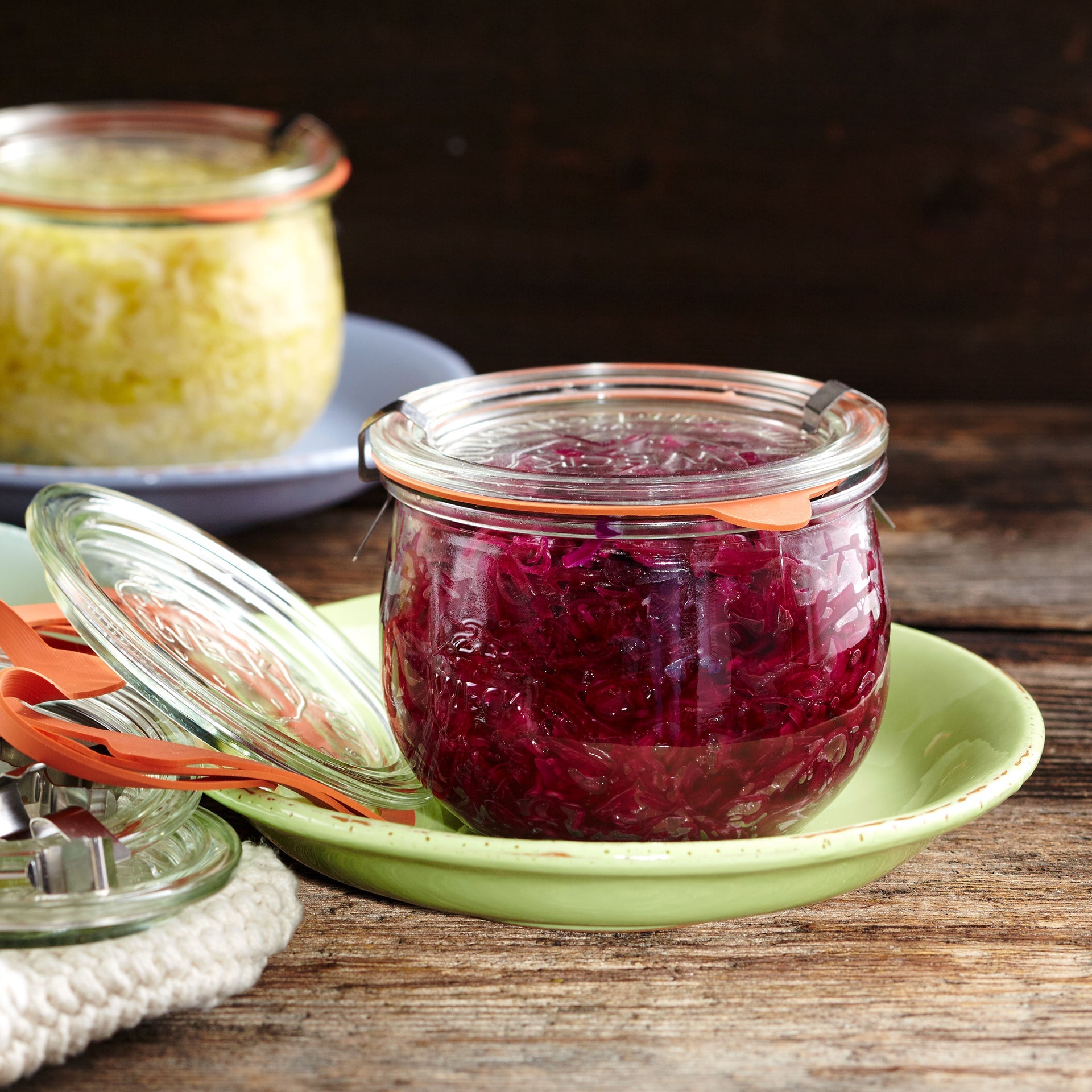 Weck Glass Tulip Jar with Lid 100x85mm (580ml)