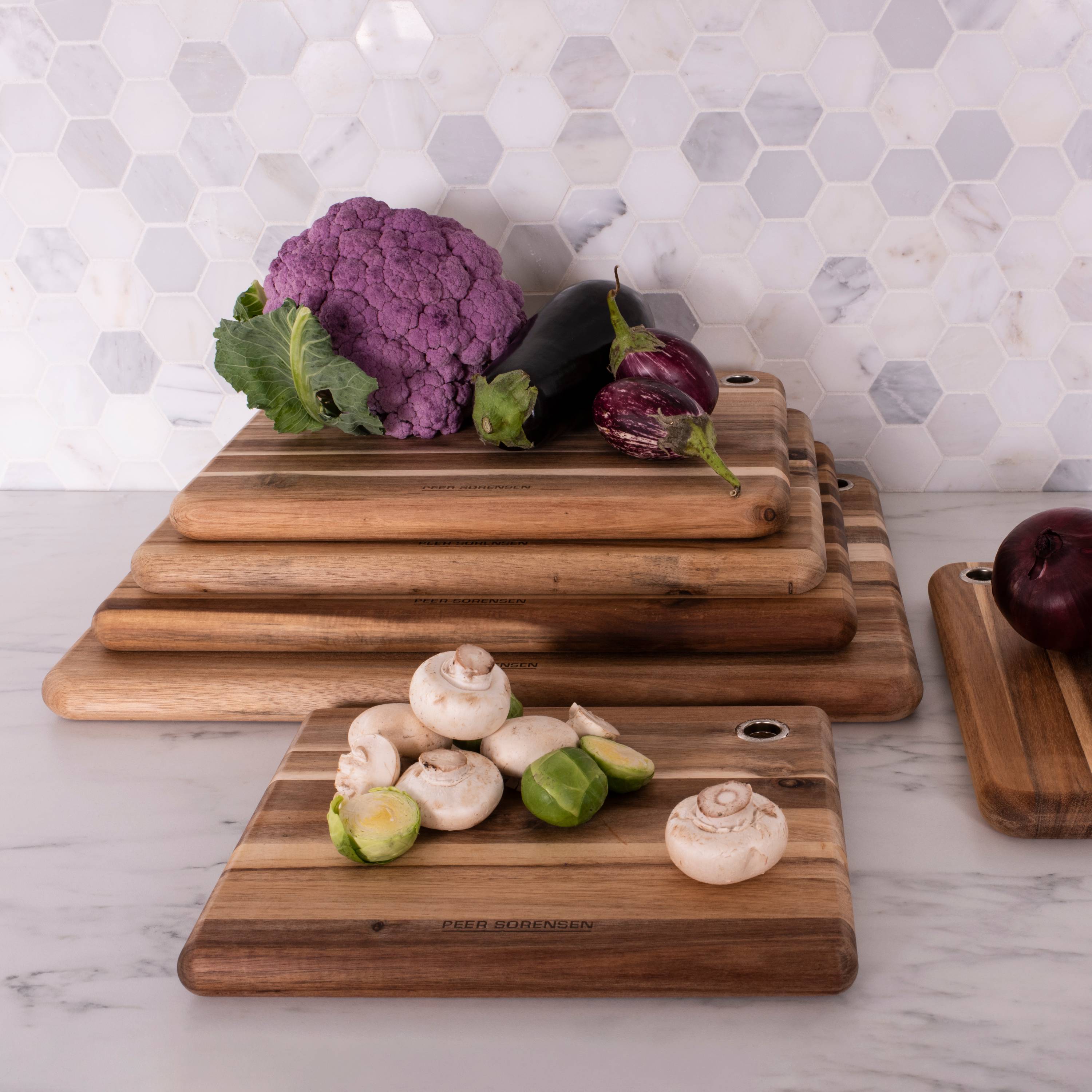 Peer Sorensen Long Grain Cutting Board 27x22x2.5cm - Acacia Wood