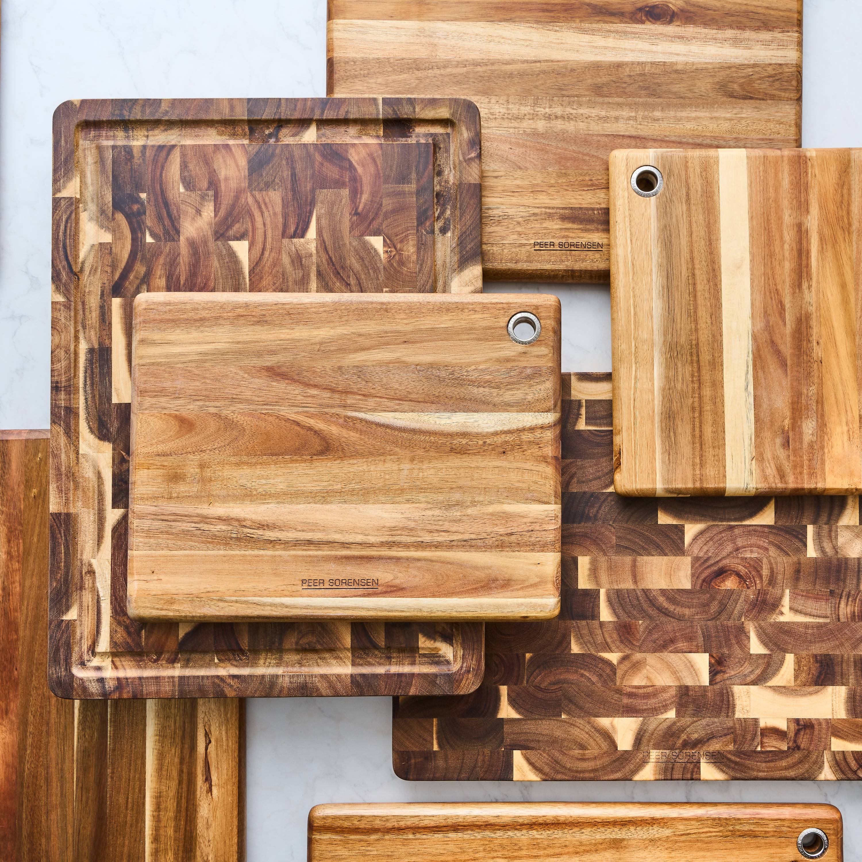 Peer Sorensen Long Grain Cutting Board 27x22x2.5cm - Acacia Wood