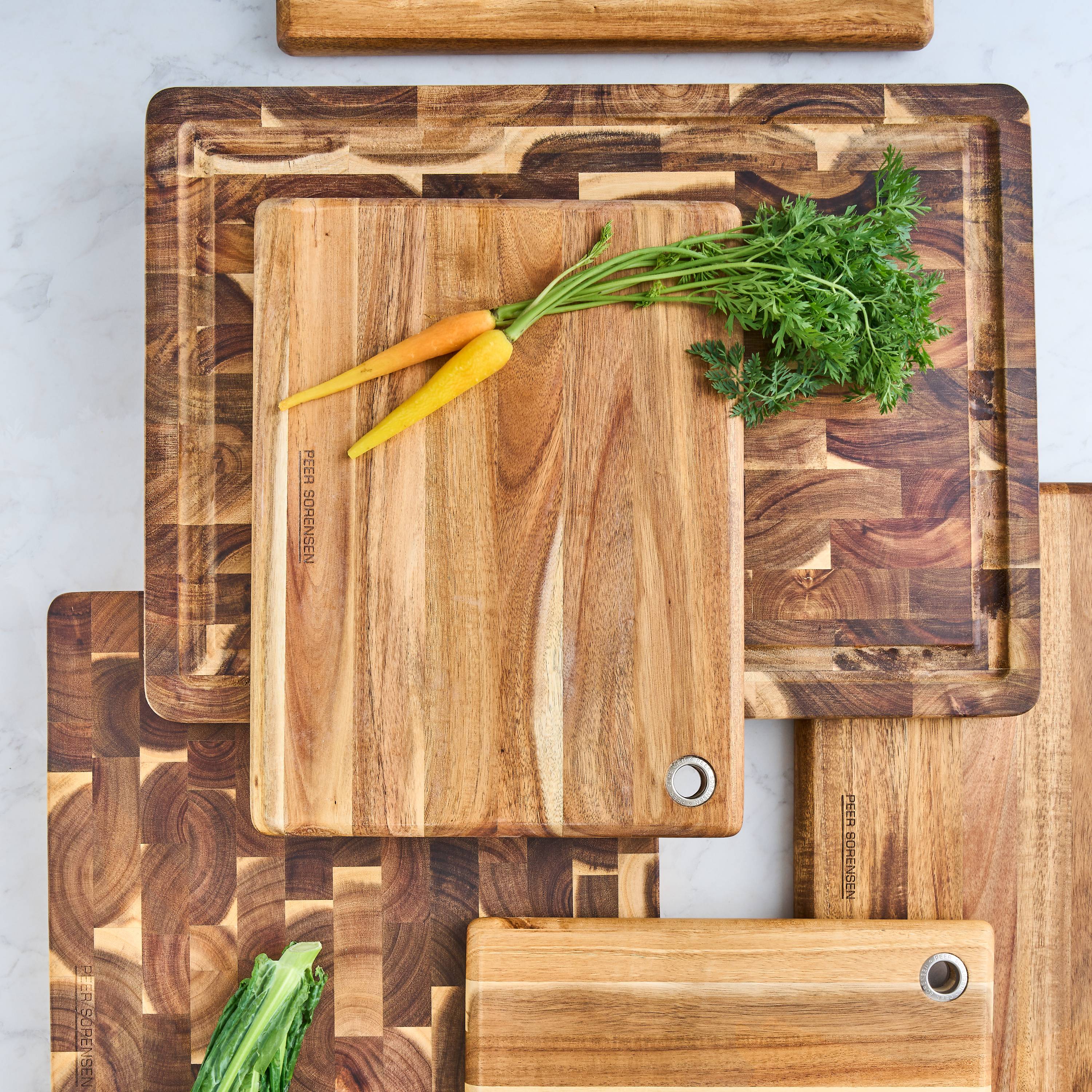 Peer Sorensen Long Grain Cutting Board 27x22x2.5cm - Acacia Wood