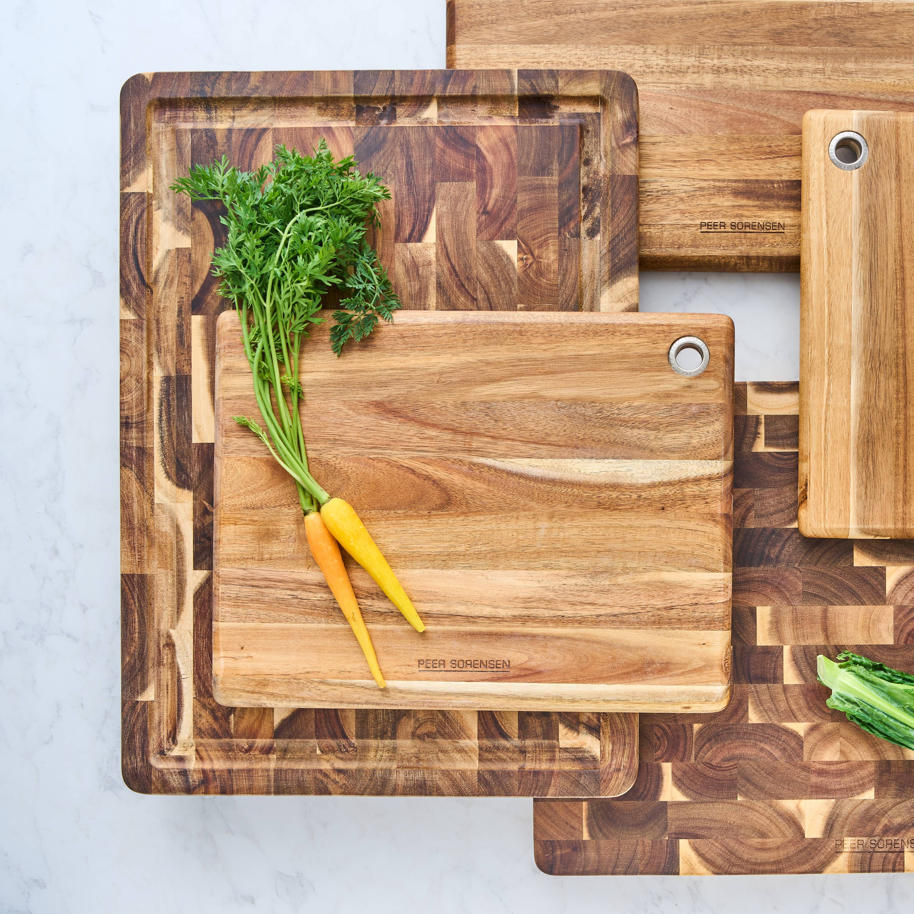 Peer Sorensen Long Grain Cutting Board 30x25x2.5cm - Acacia Wood