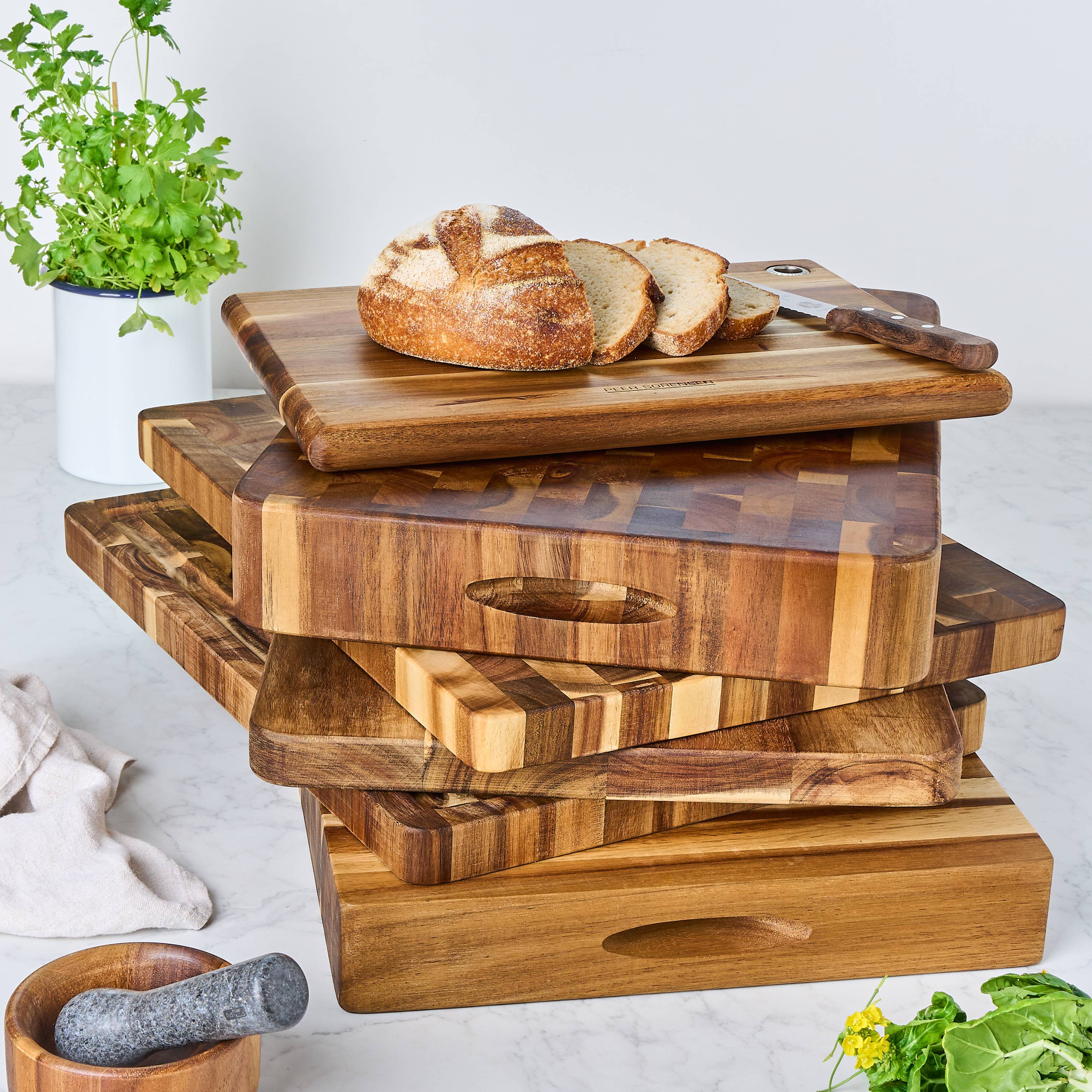 Peer Sorensen Long Grain Cutting Board 27x22x2.5cm - Acacia Wood