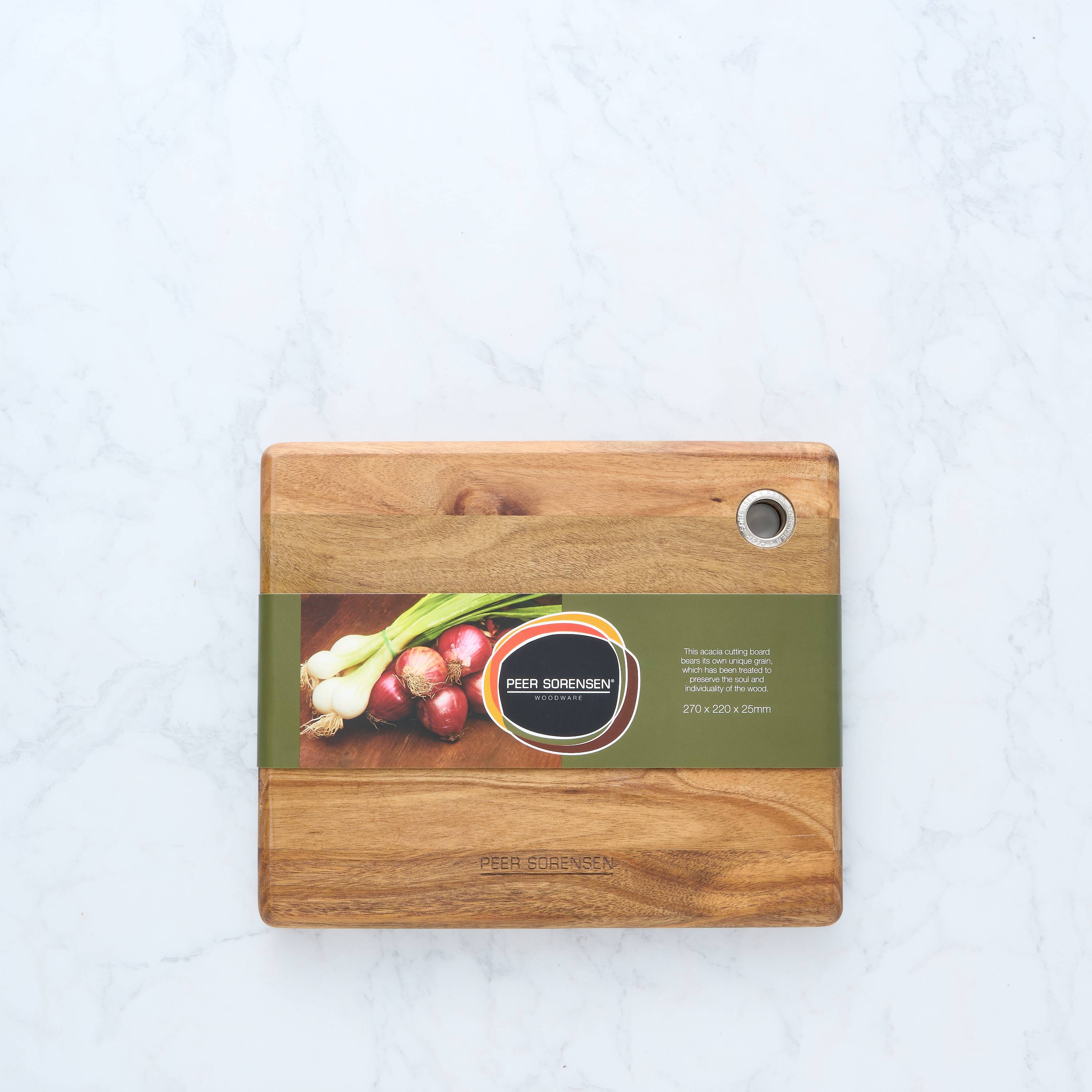Peer Sorensen Long Grain Cutting Board 27x22x2.5cm - Acacia Wood