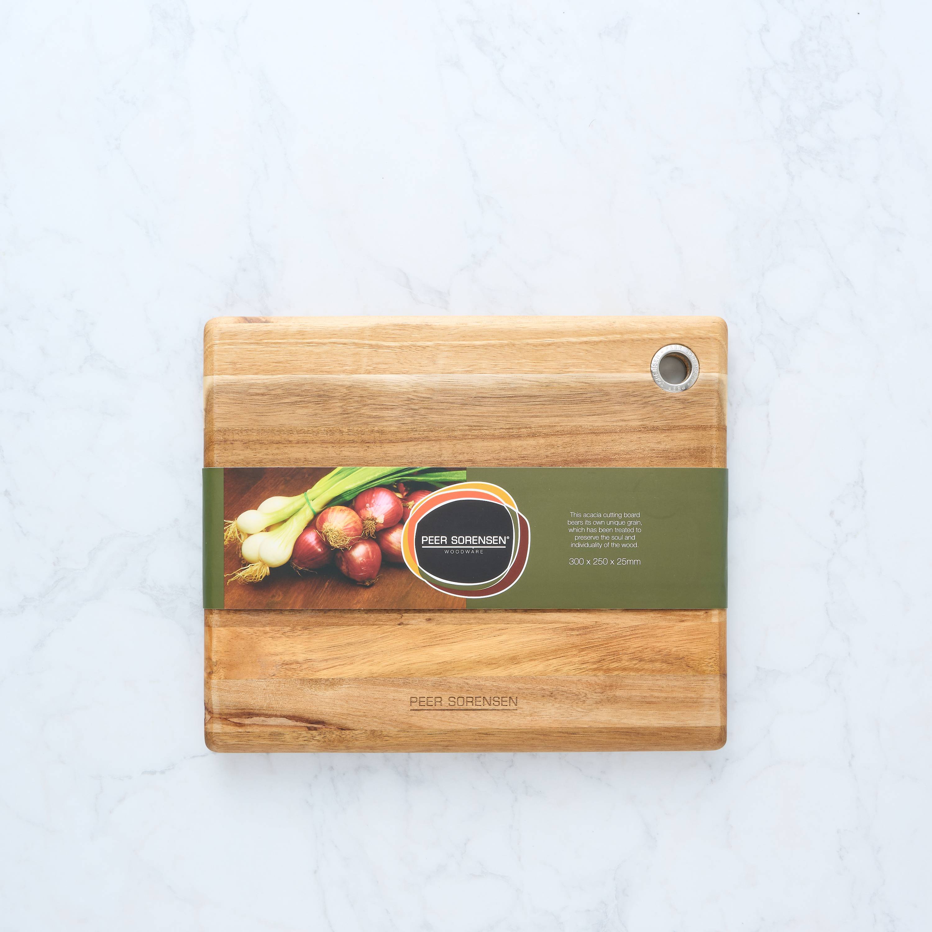 Peer Sorensen Long Grain Cutting Board 30x25x2.5cm - Acacia Wood