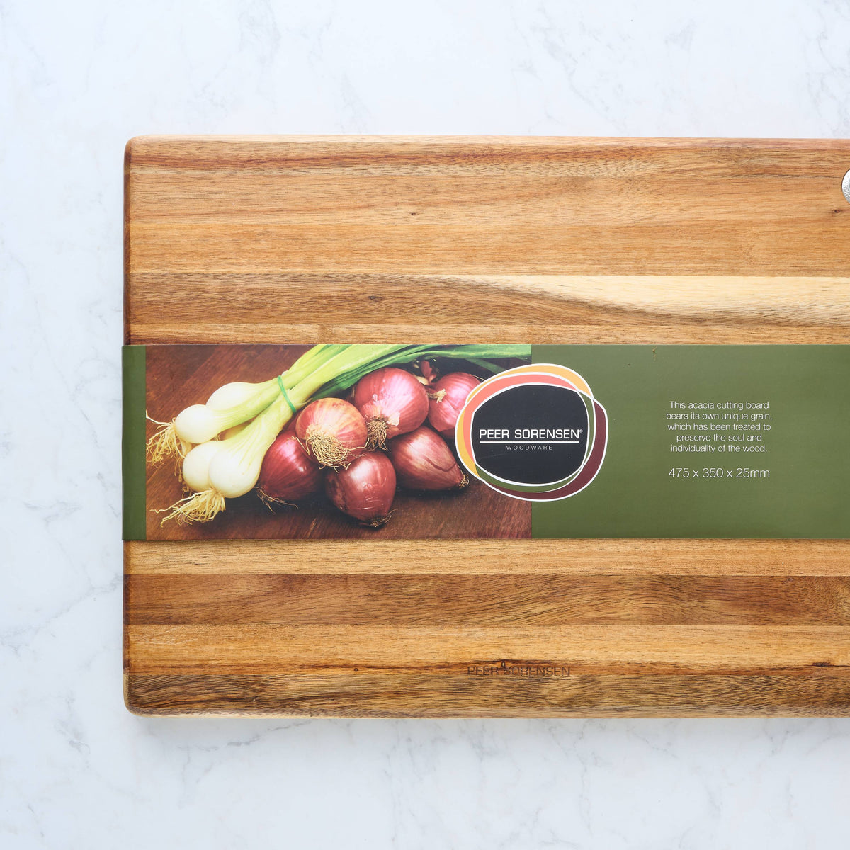 Peer Sorensen Long Grain Cutting Board 47.5x35x2.5cm - Acacia Wood