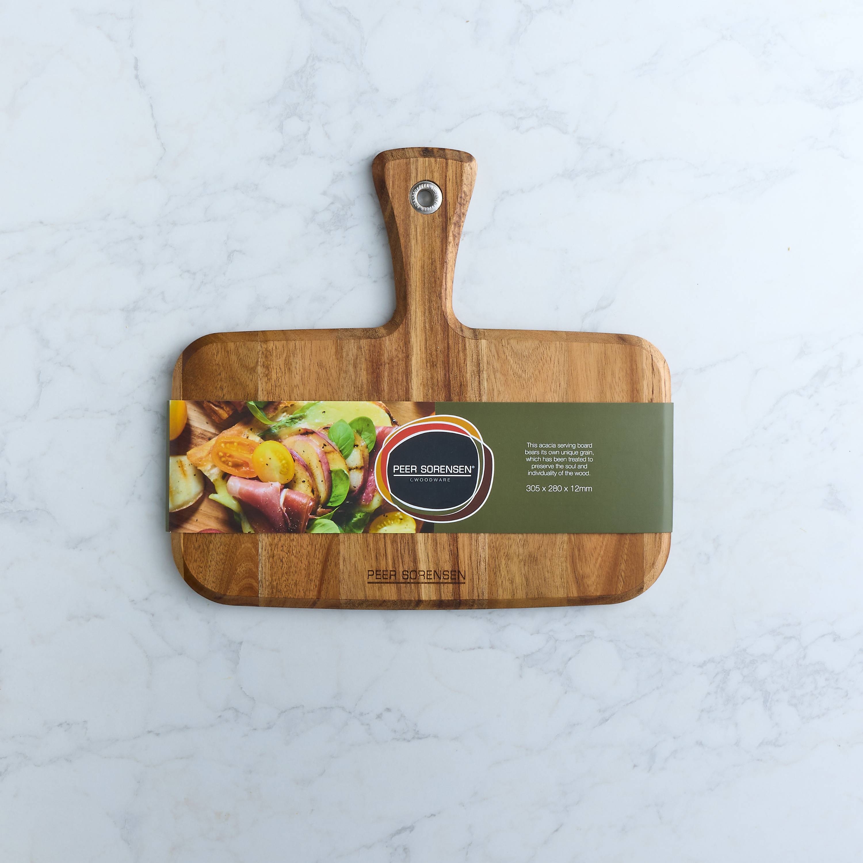 Peer Sorensen Rectangular Serving Board 30.5x28x1.2cm - Acacia Wood