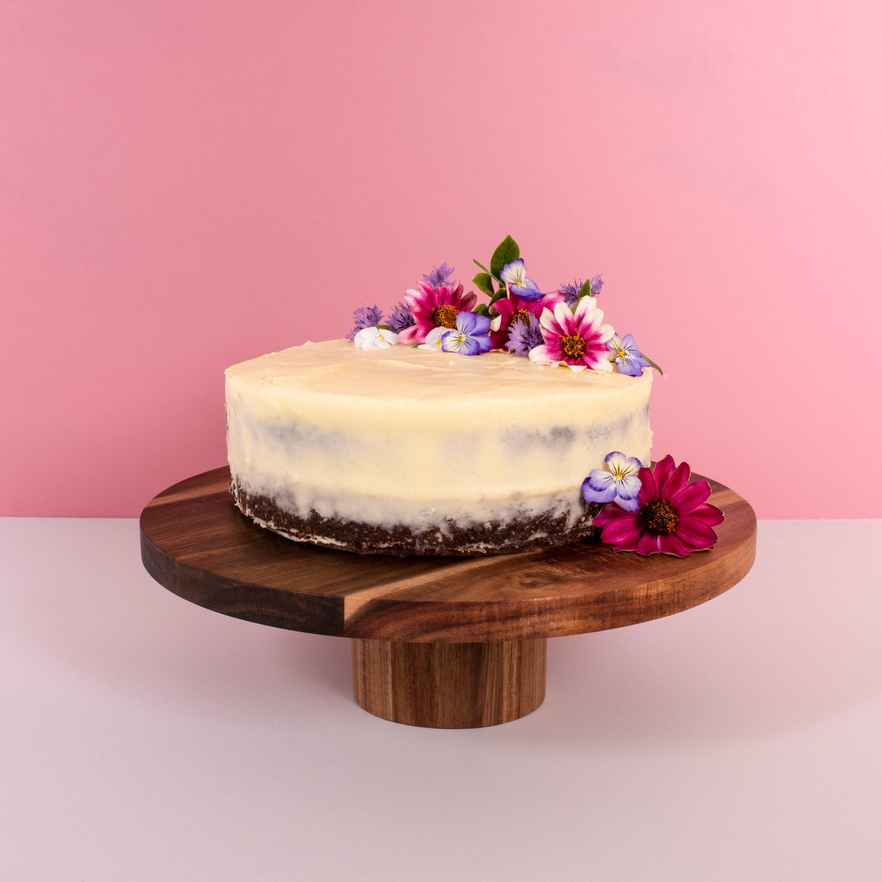 Peer Sorensen Cake Stand 30cm (10cm high) - Acacia Wood