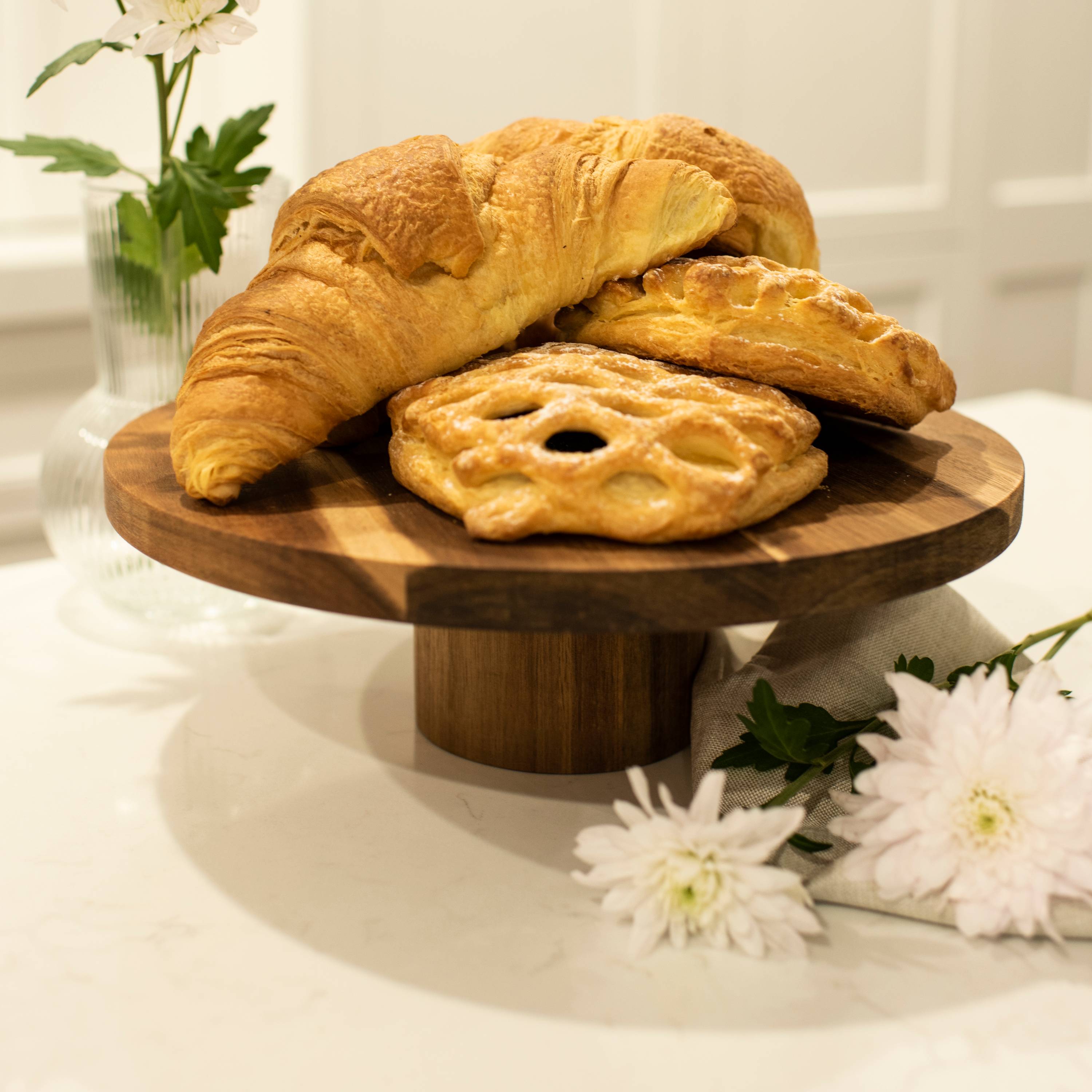 Peer Sorensen Cake Stand 30cm (10cm high) - Acacia Wood