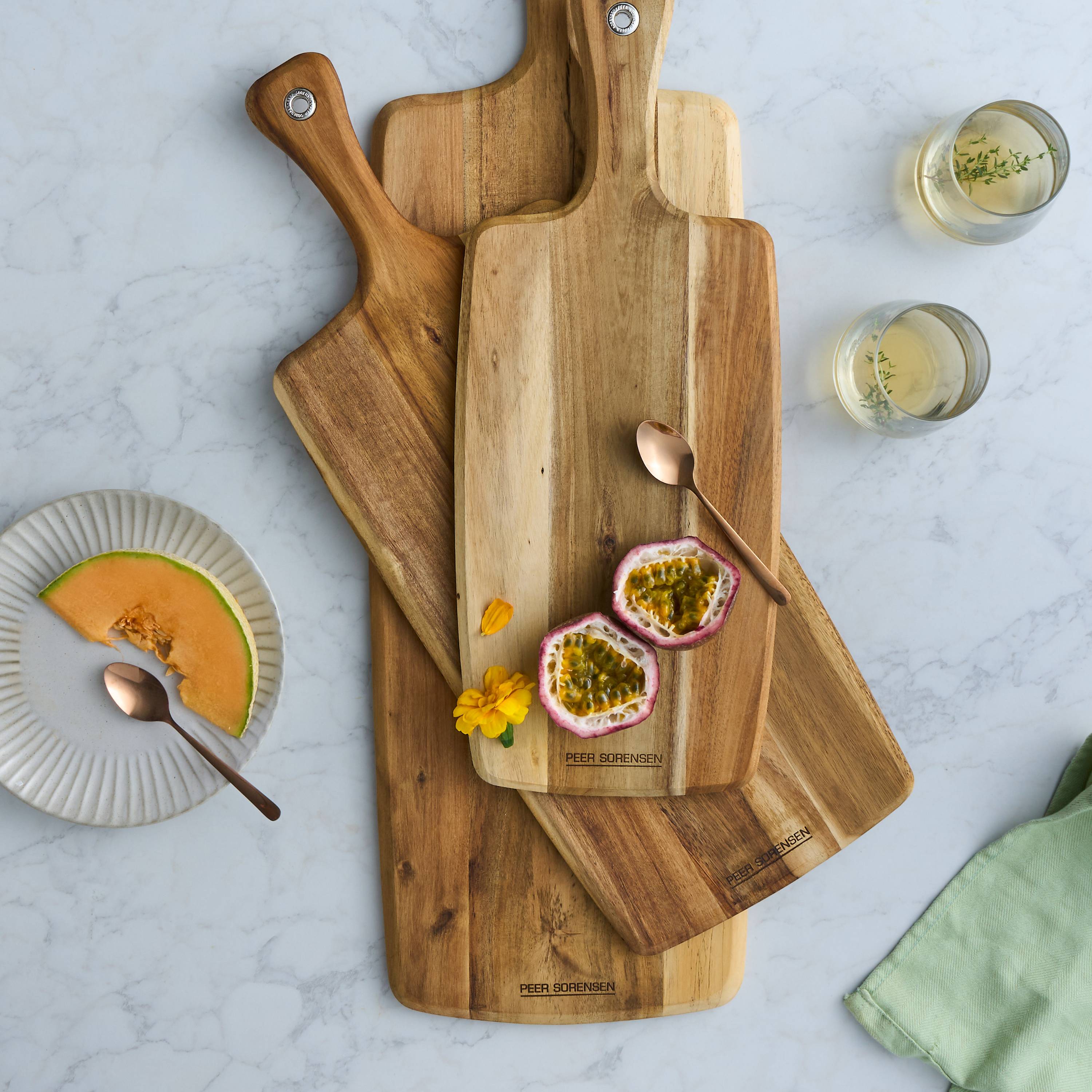 Peer Sorensen Paddle Serving Board 76x25x1.6cm - Acacia Wood