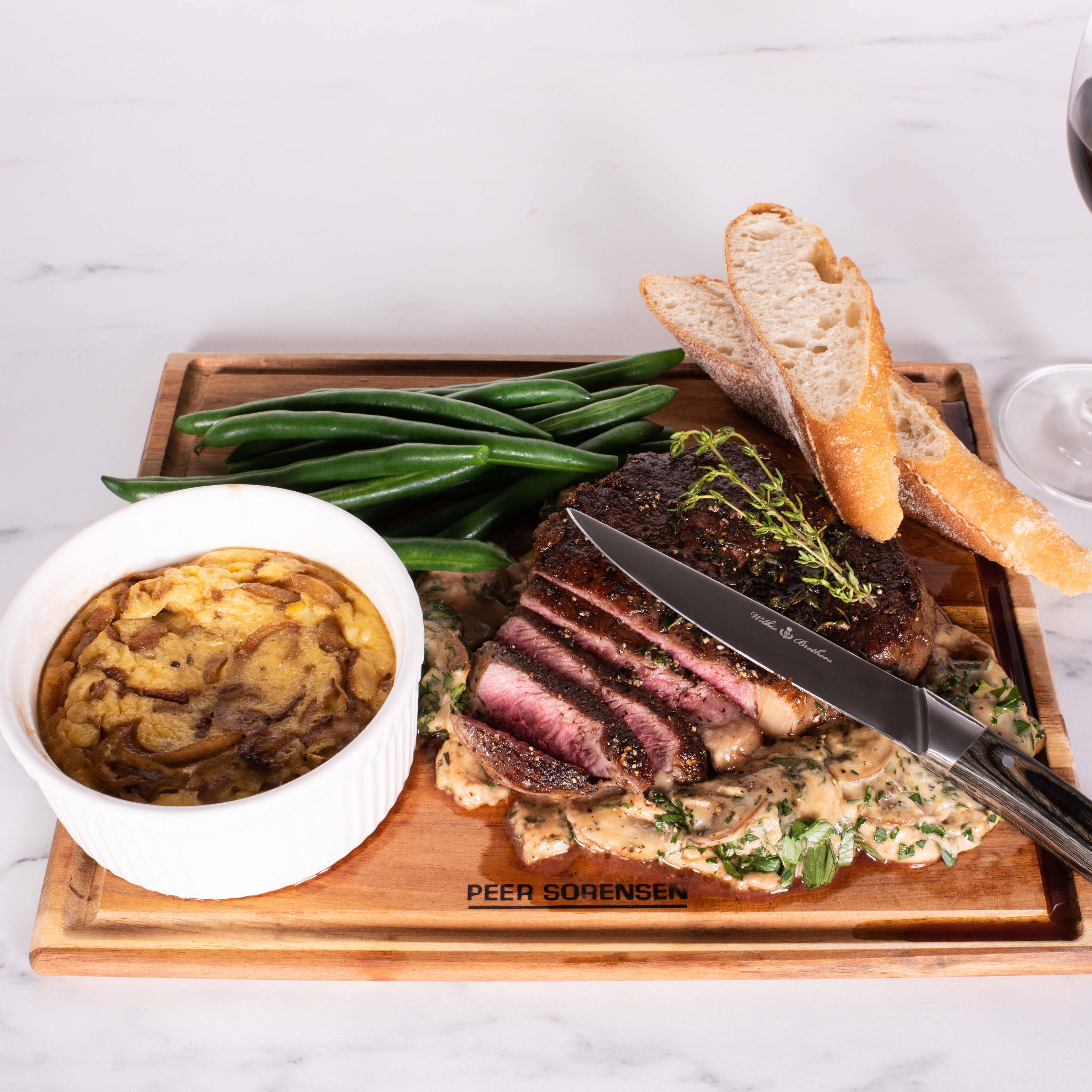 Peer Sorensen Steak Serving Board 30x25x1.2cm - Acacia Wood