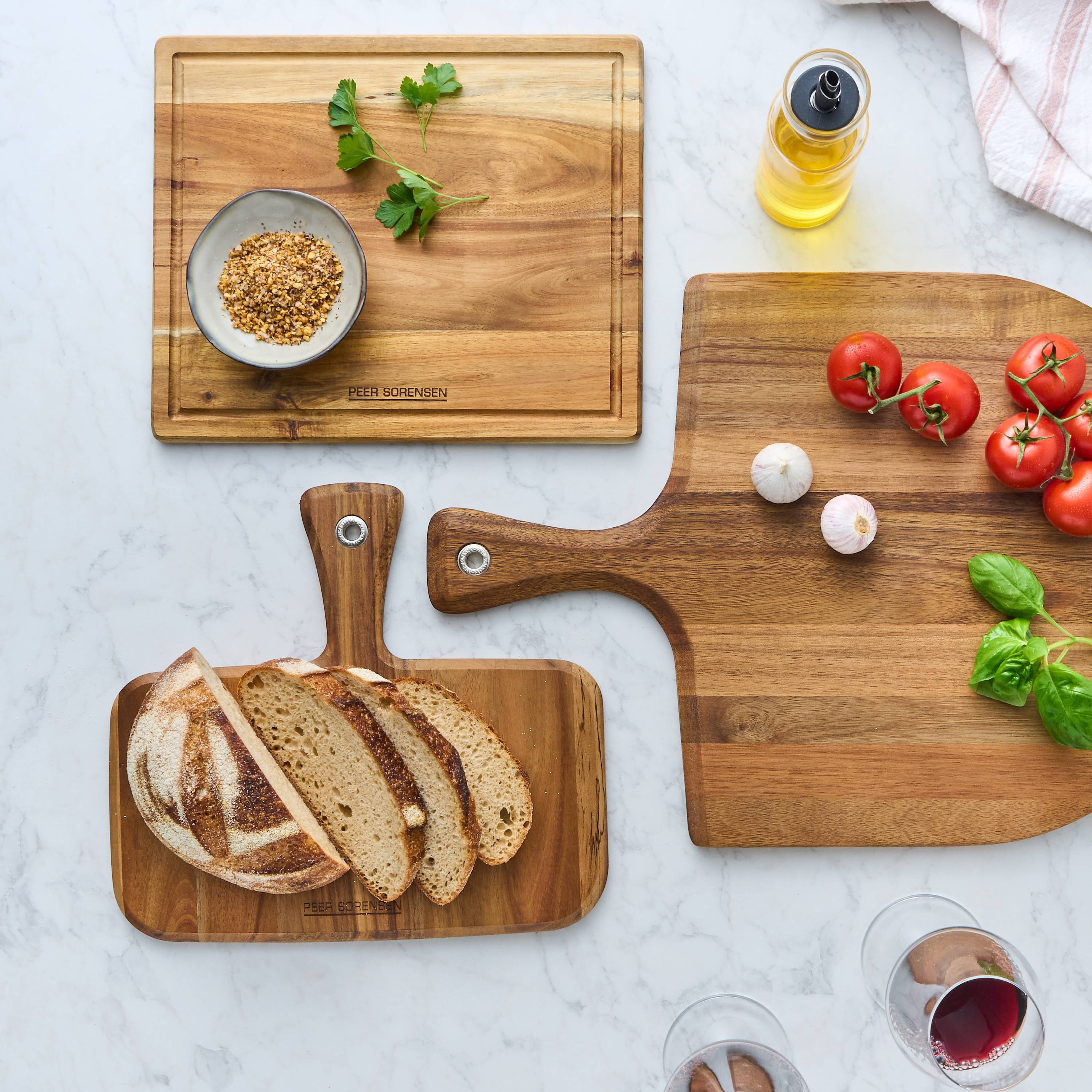 Peer Sorensen Pizza Paddle 50x35x1.2cm - Acacia Wood