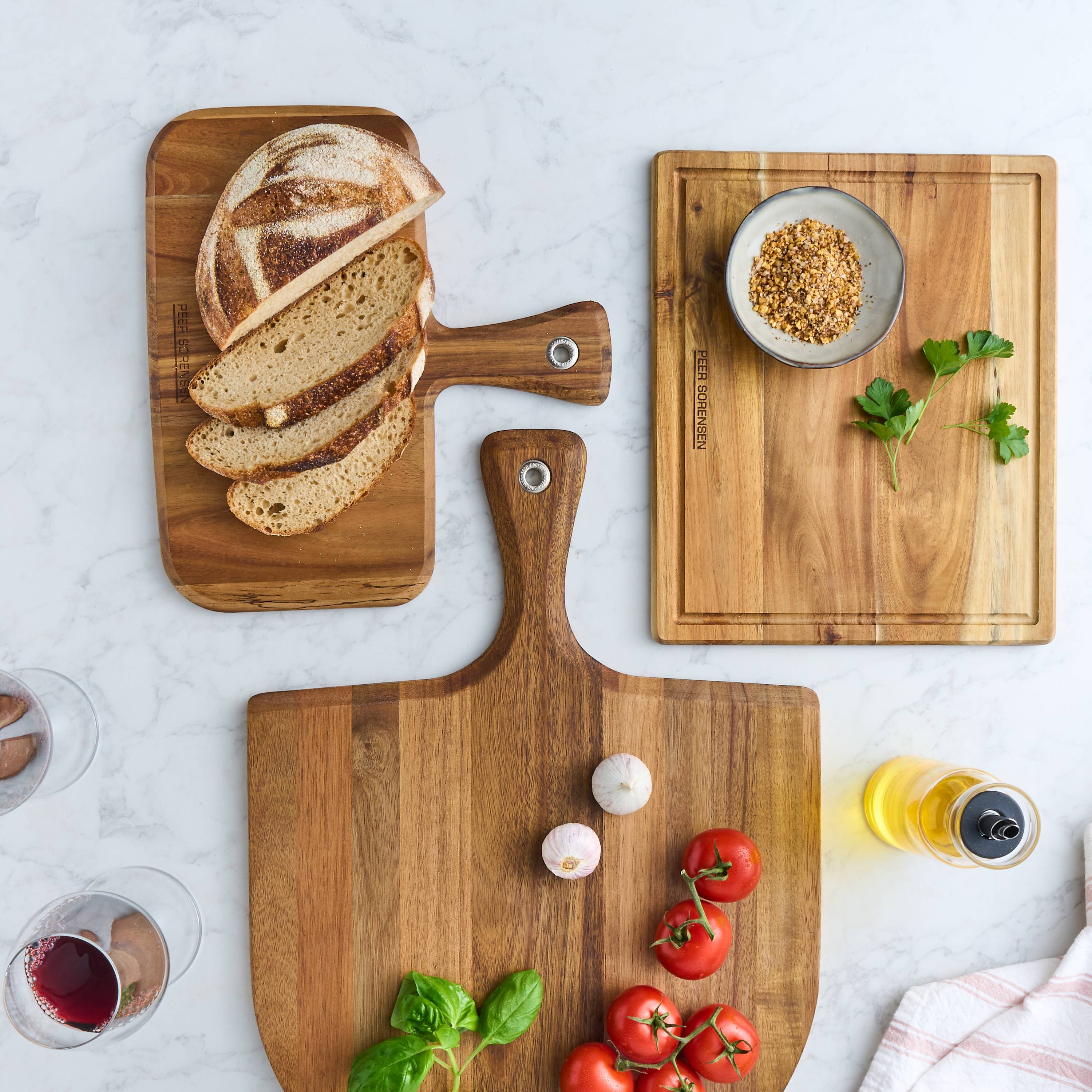 Peer Sorensen Pizza Paddle 50x35x1.2cm - Acacia Wood