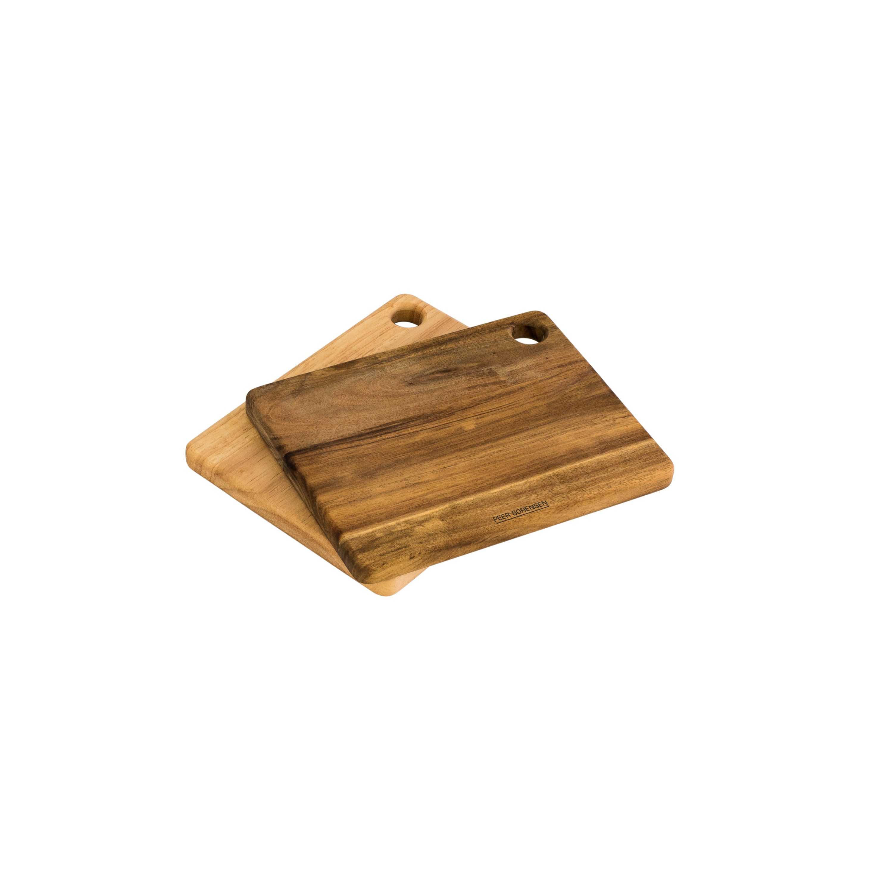 Peer Sorensen Utility Board Set 2 Piece 19.5x15x1.4cm - Acacia Wood