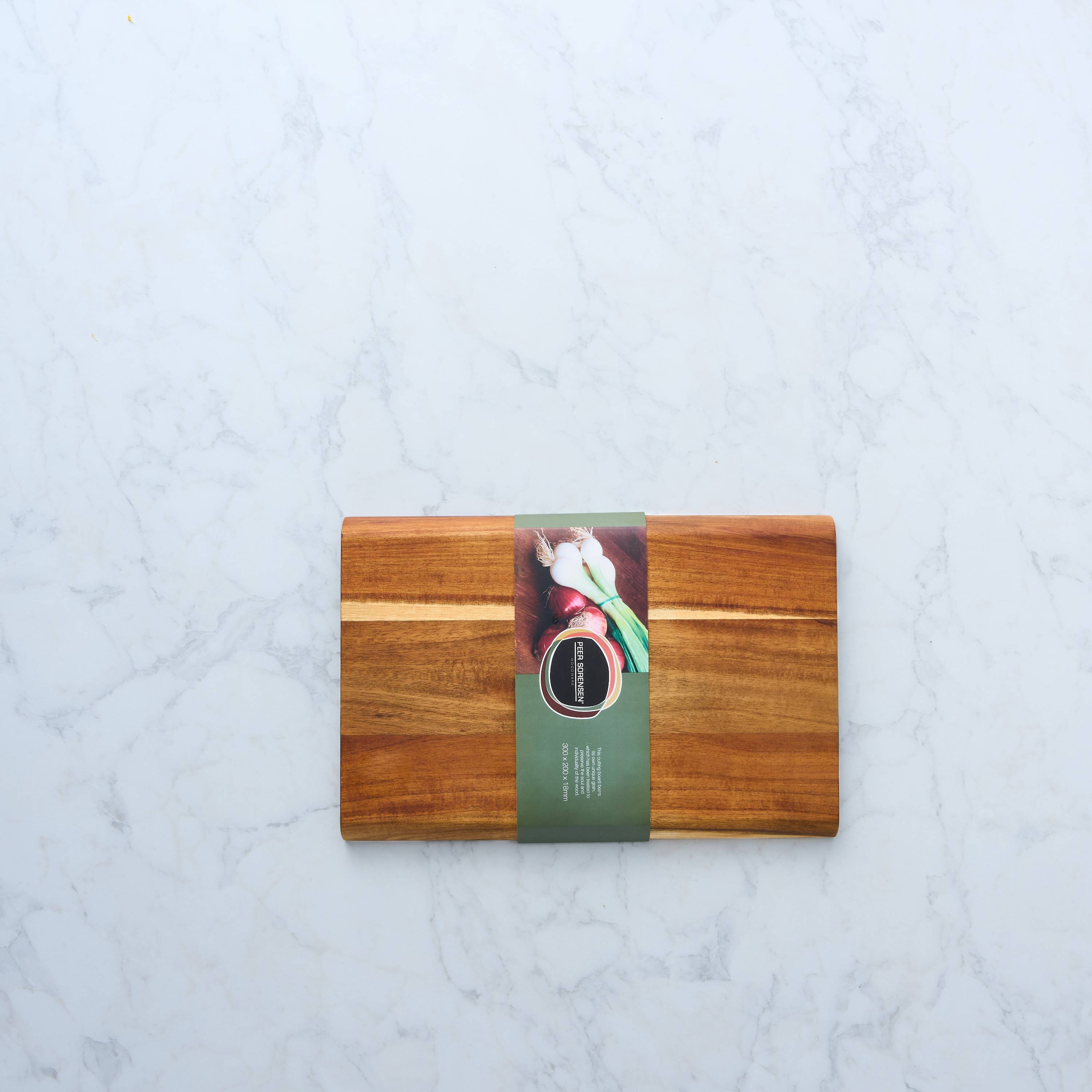 Peer Sorensen Hollowed Handle Cutting Board 30x20x1.8cm - Acacia Wood