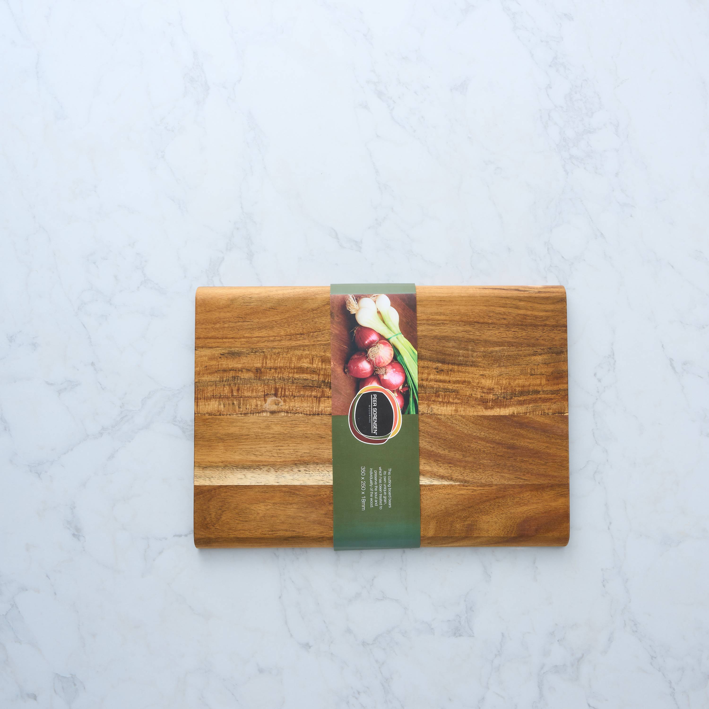 Peer Sorensen Hollowed Handle Cutting Board 35x25x1.8cm - Acacia Wood