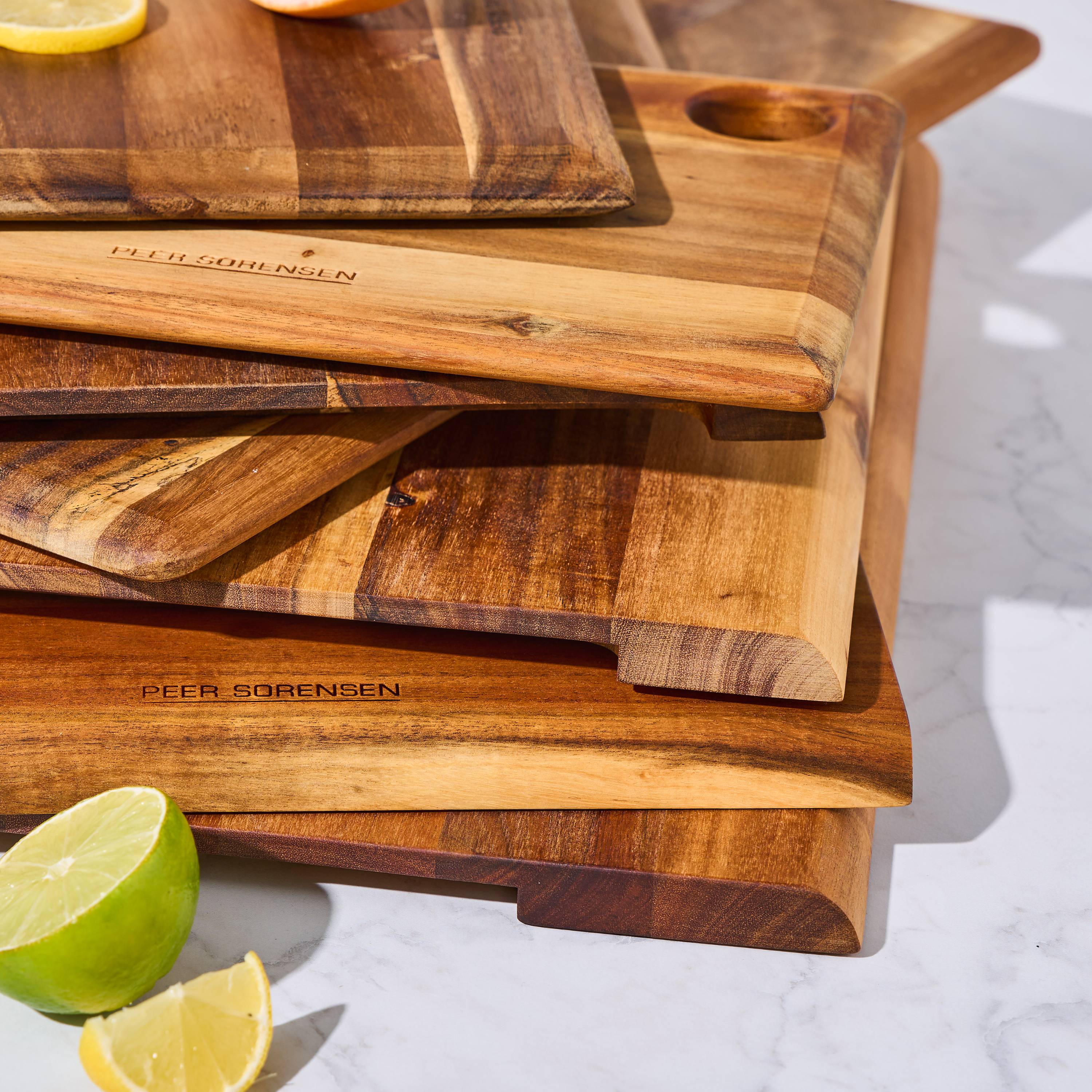 Peer Sorensen Hollowed Handle Cutting Board 30x20x1.8cm - Acacia Wood