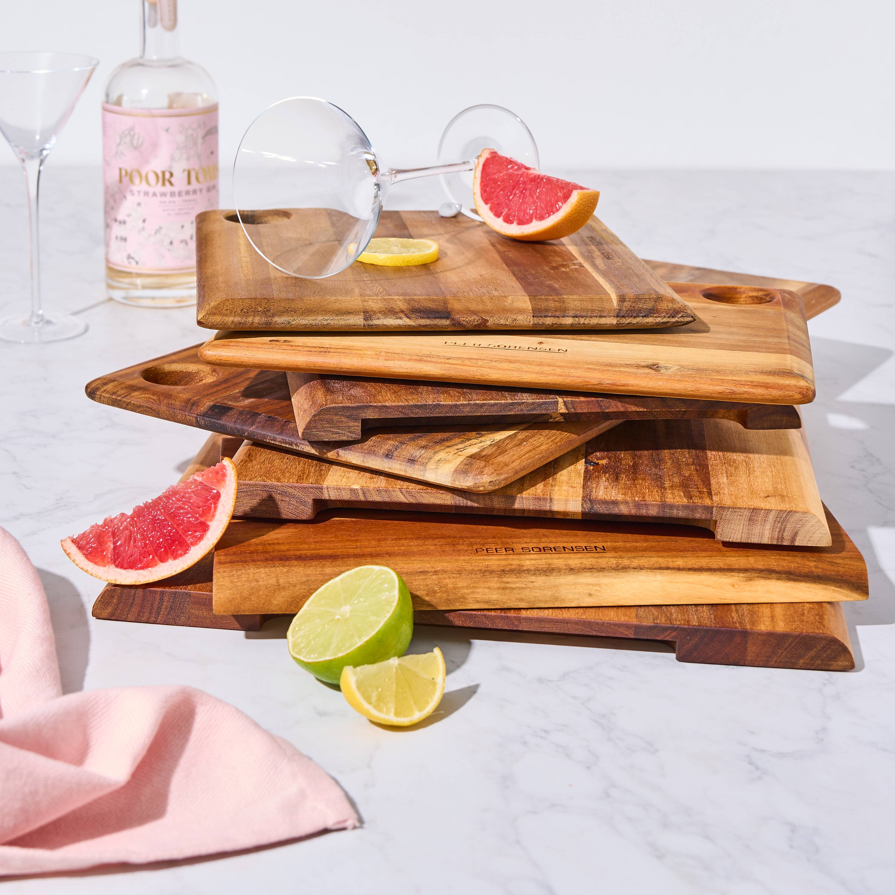 Peer Sorensen Long Grain Cutting Board 25.5x25.5x1.8cm - Acacia Wood