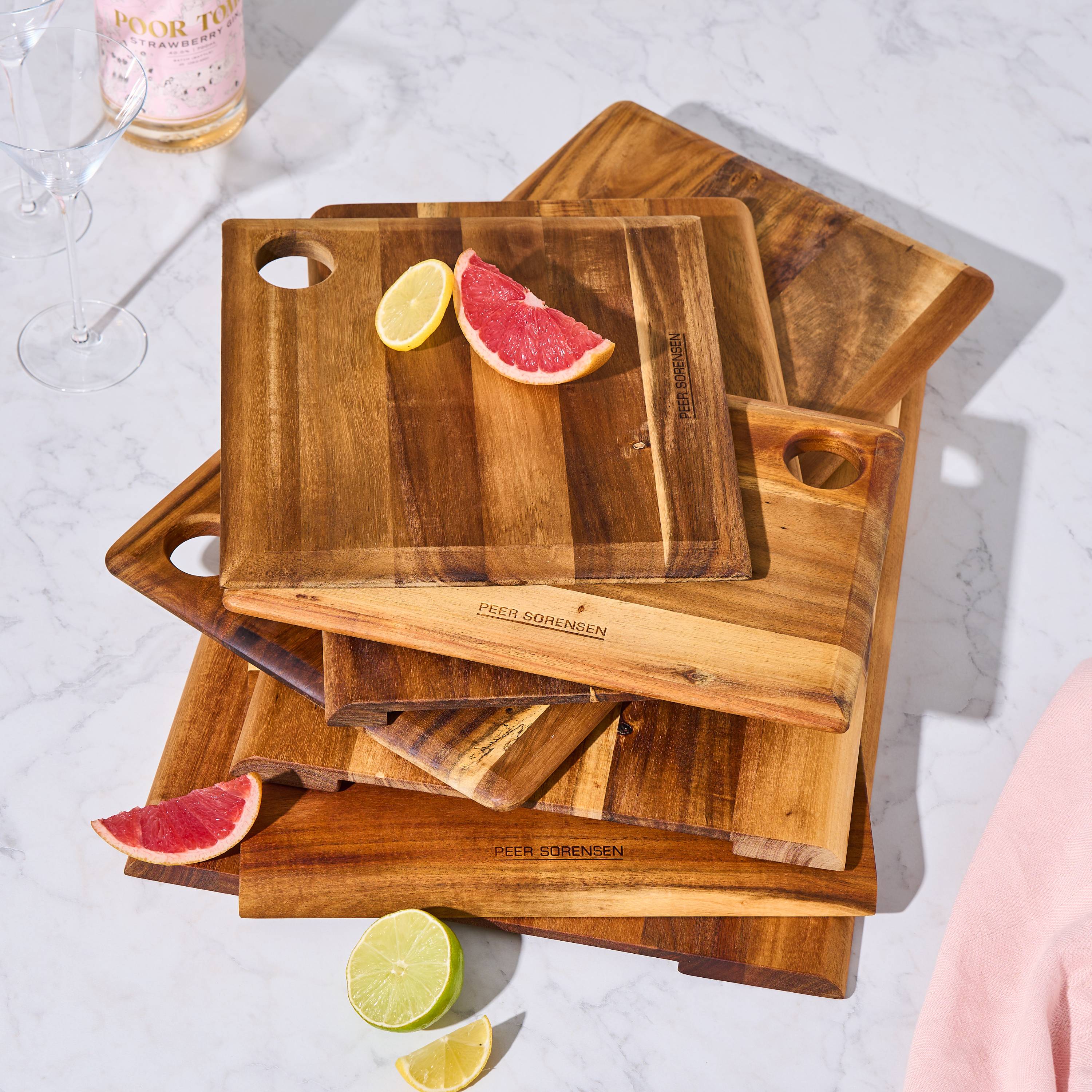 Peer Sorensen Long Grain Cutting Board 46x26x1.8cm - Acacia Wood