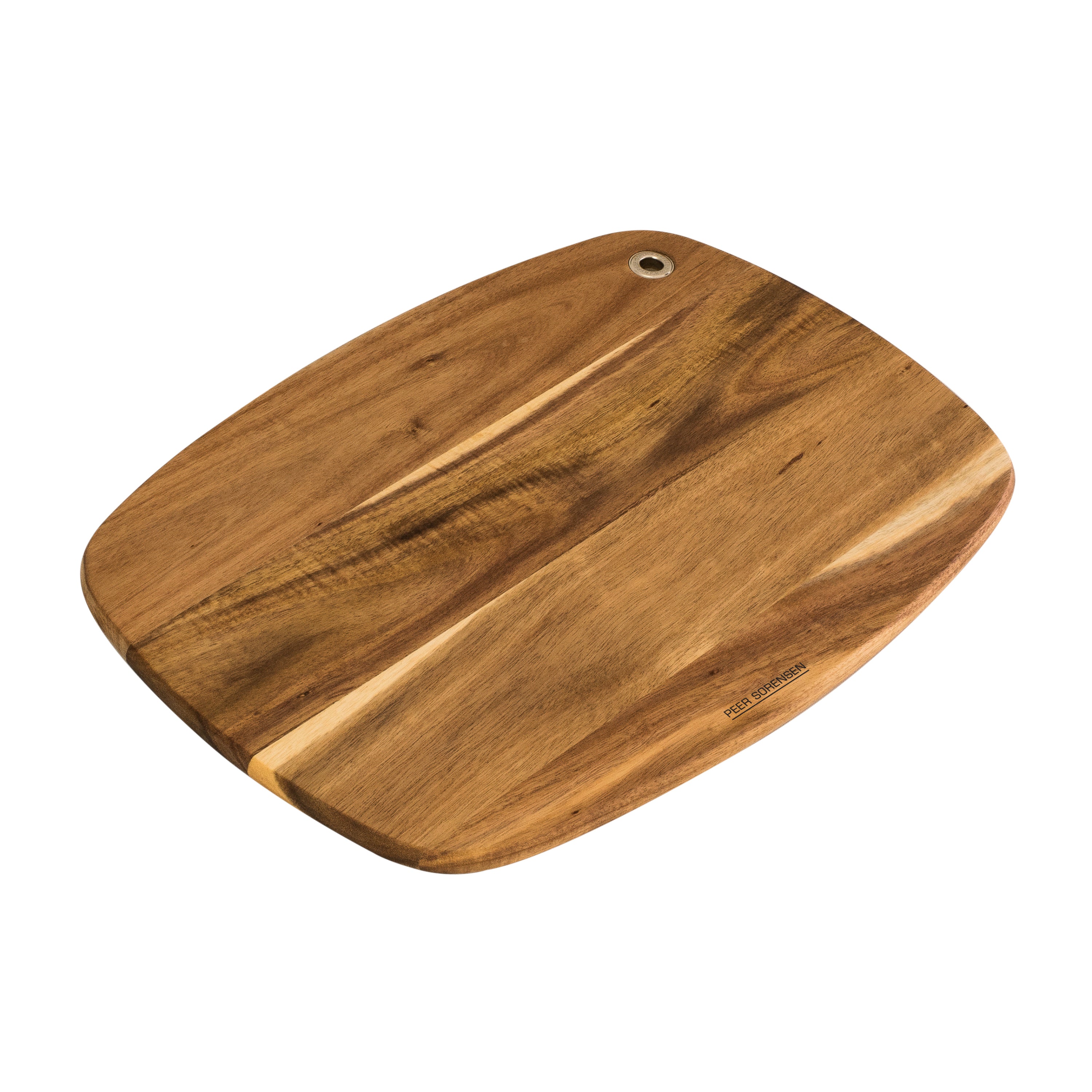 Peer Sorensen Slim Line Rounded Cutting Board 37x27x1.2cm - Acacia Wood
