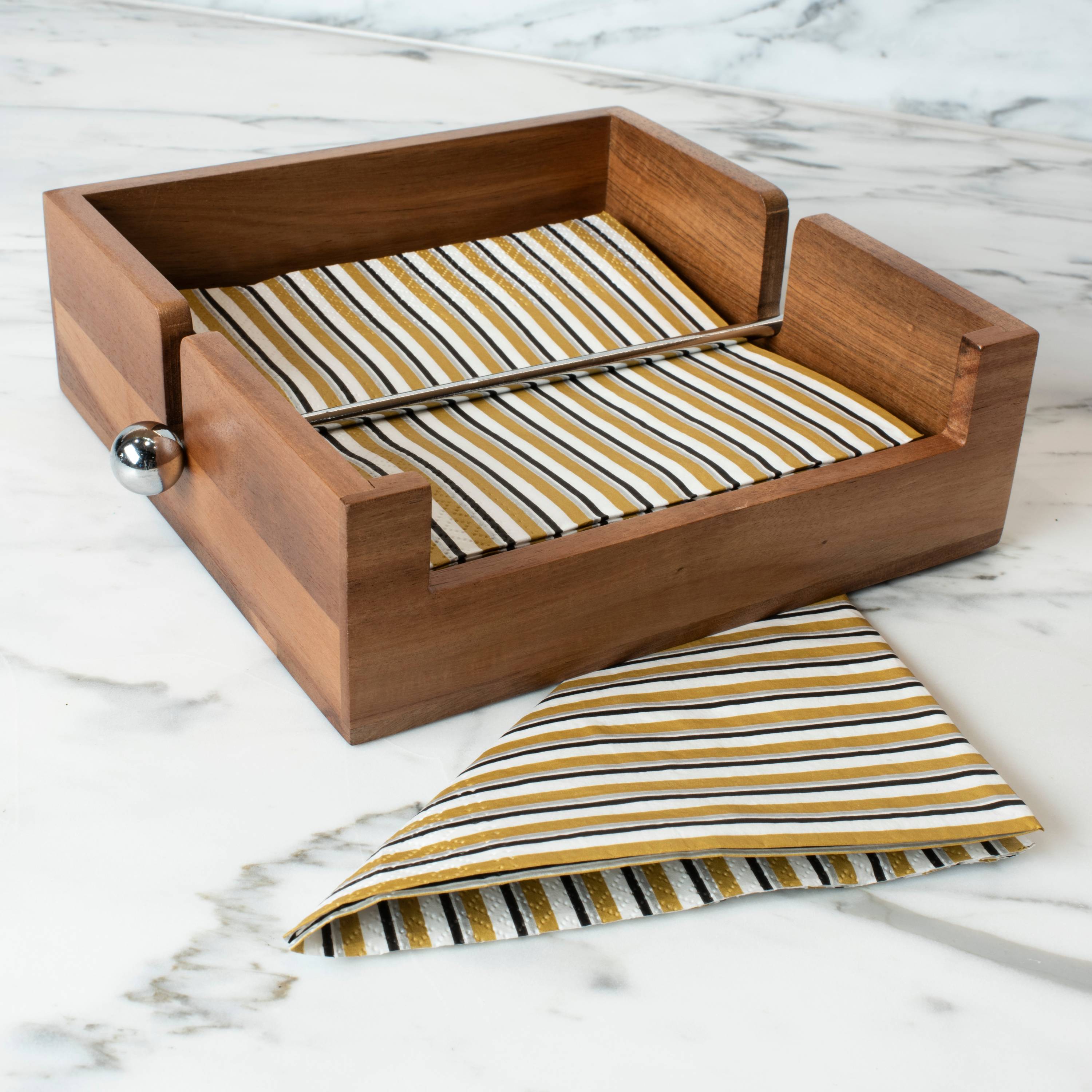 Peer Sorensen Napkin Holder - Acacia Wood