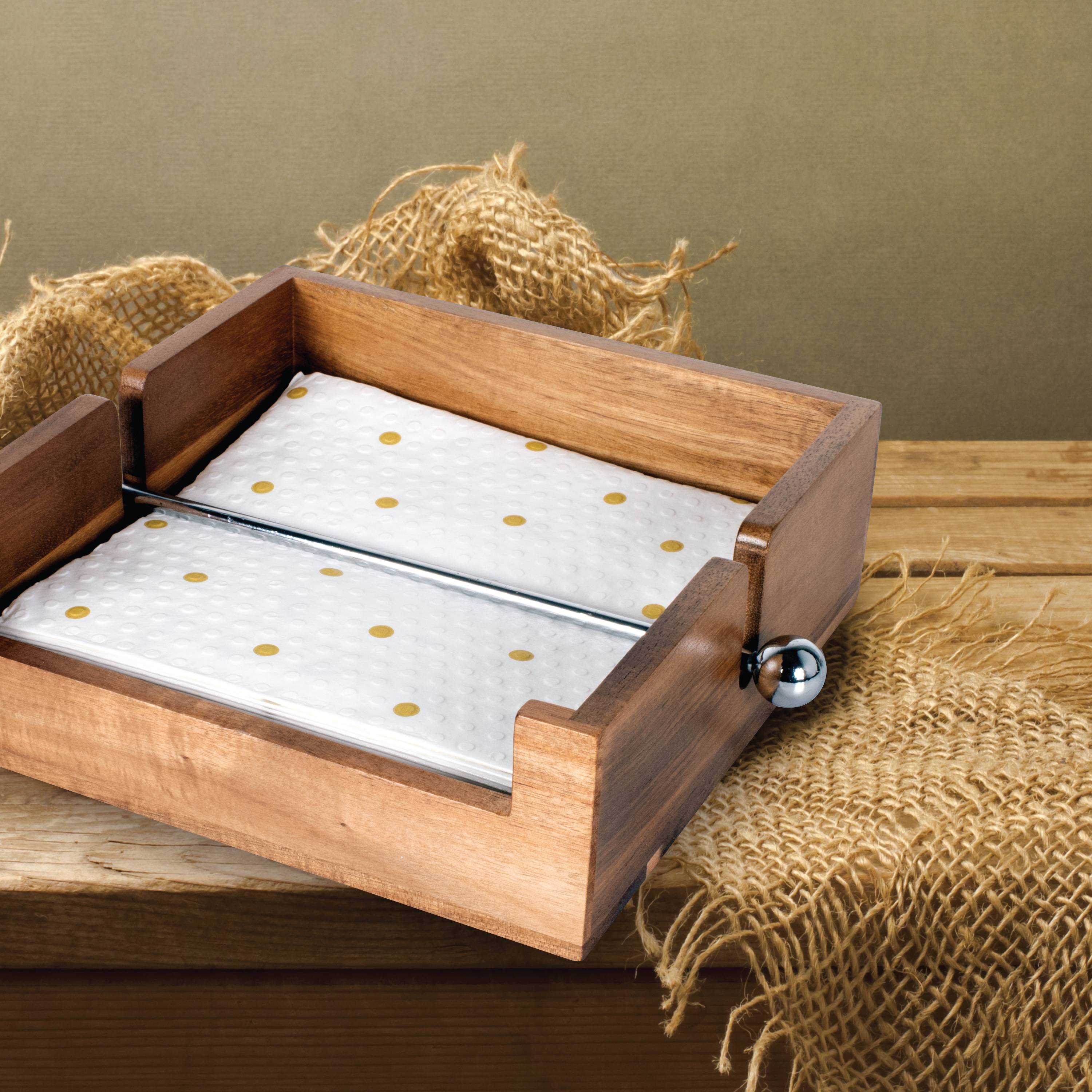 Peer Sorensen Napkin Holder - Acacia Wood