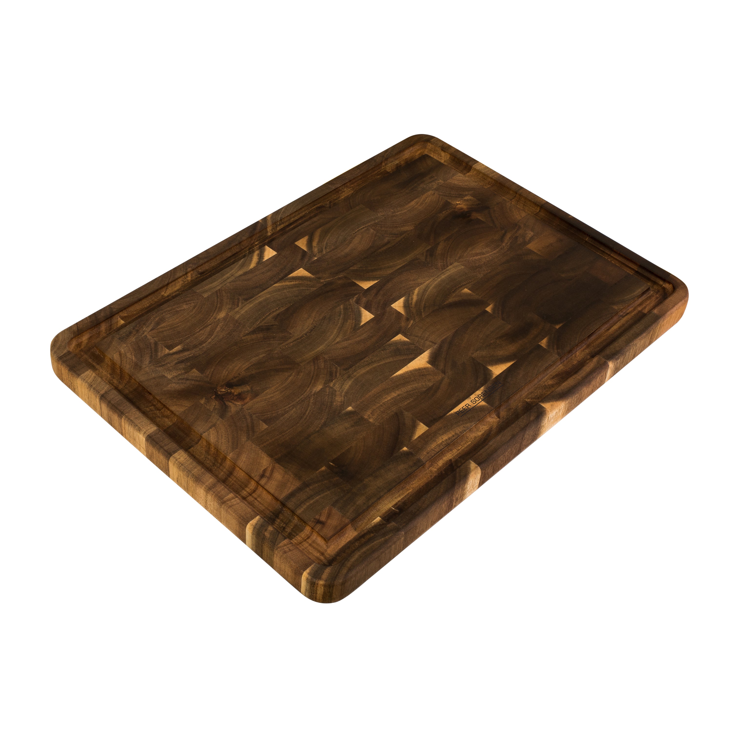 Peer Sorensen End Grain Cutting Board with Juice Groove 50.5x36x3.3cm - Acacia Wood