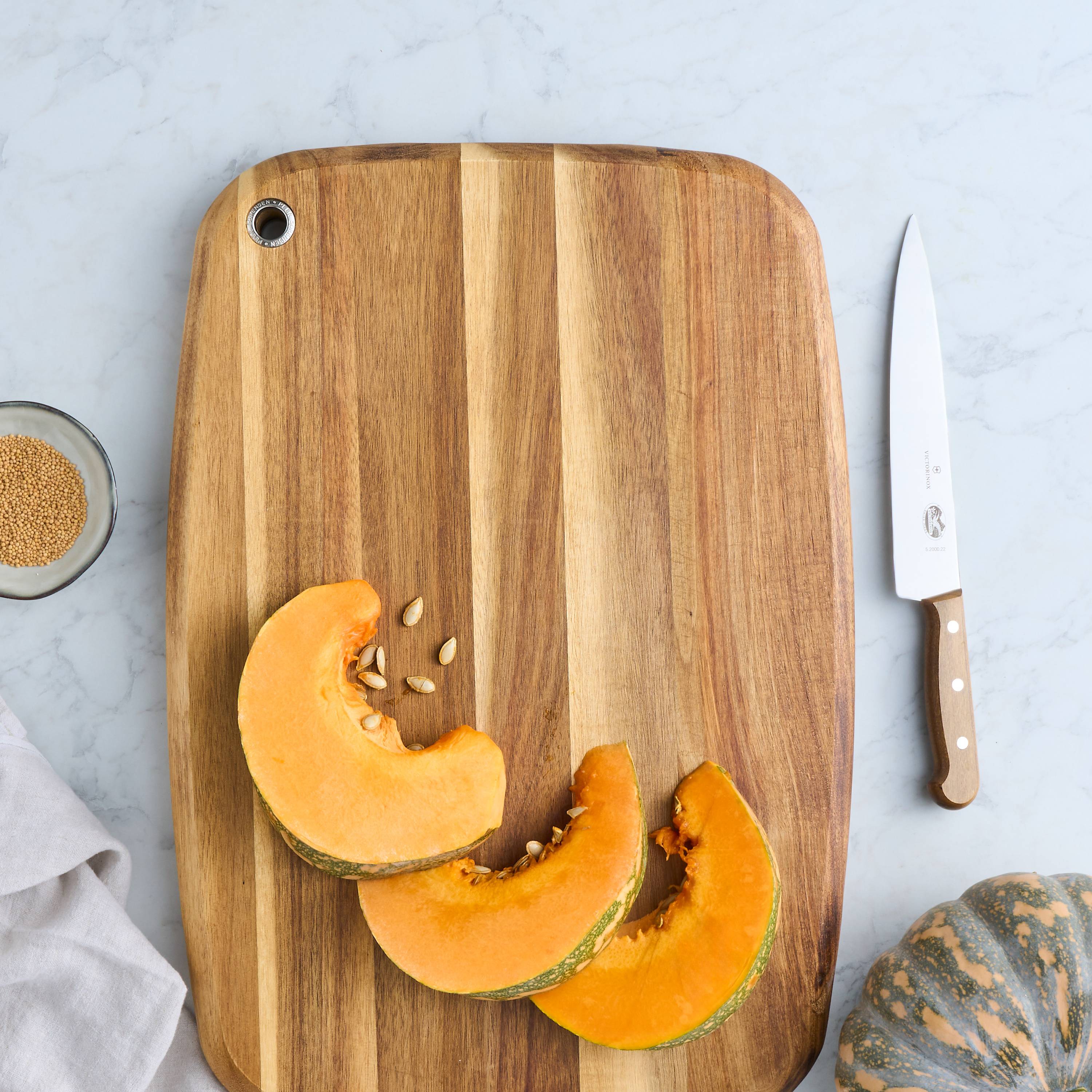 Peer Sorensen Reversible Carving Board 56x39x3.8cm - Acacia Wood