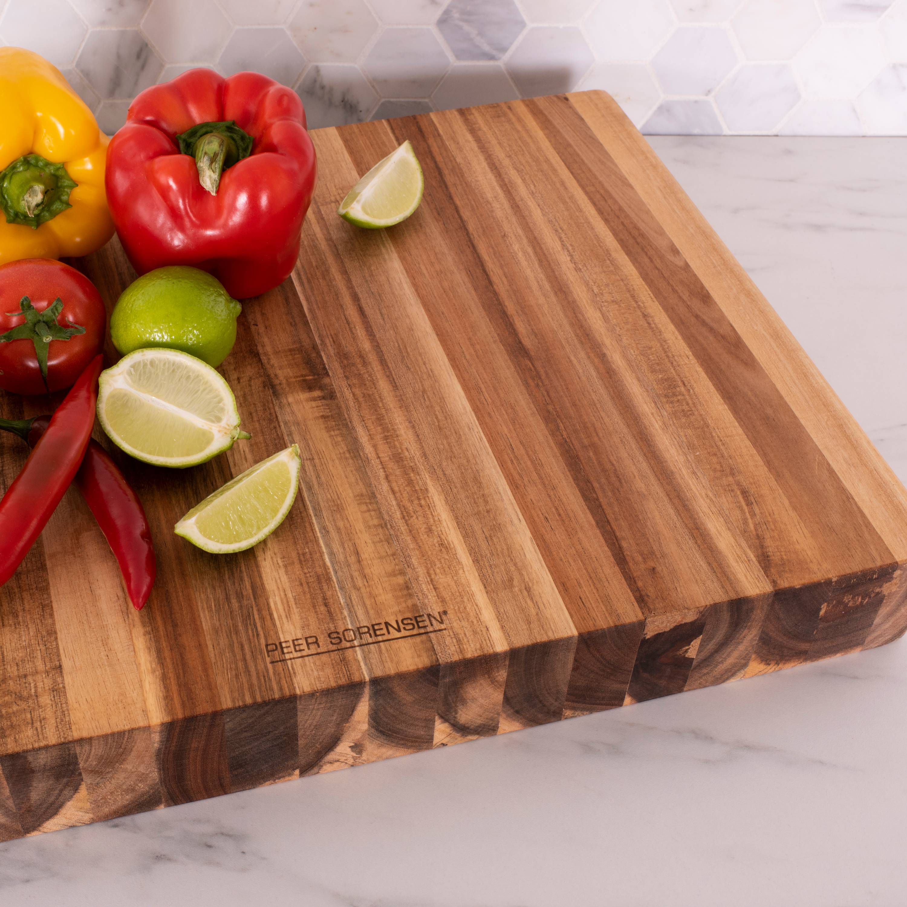 Peer Sorensen Long Grain Cutting Board 48x36x6cm - Acacia Wood