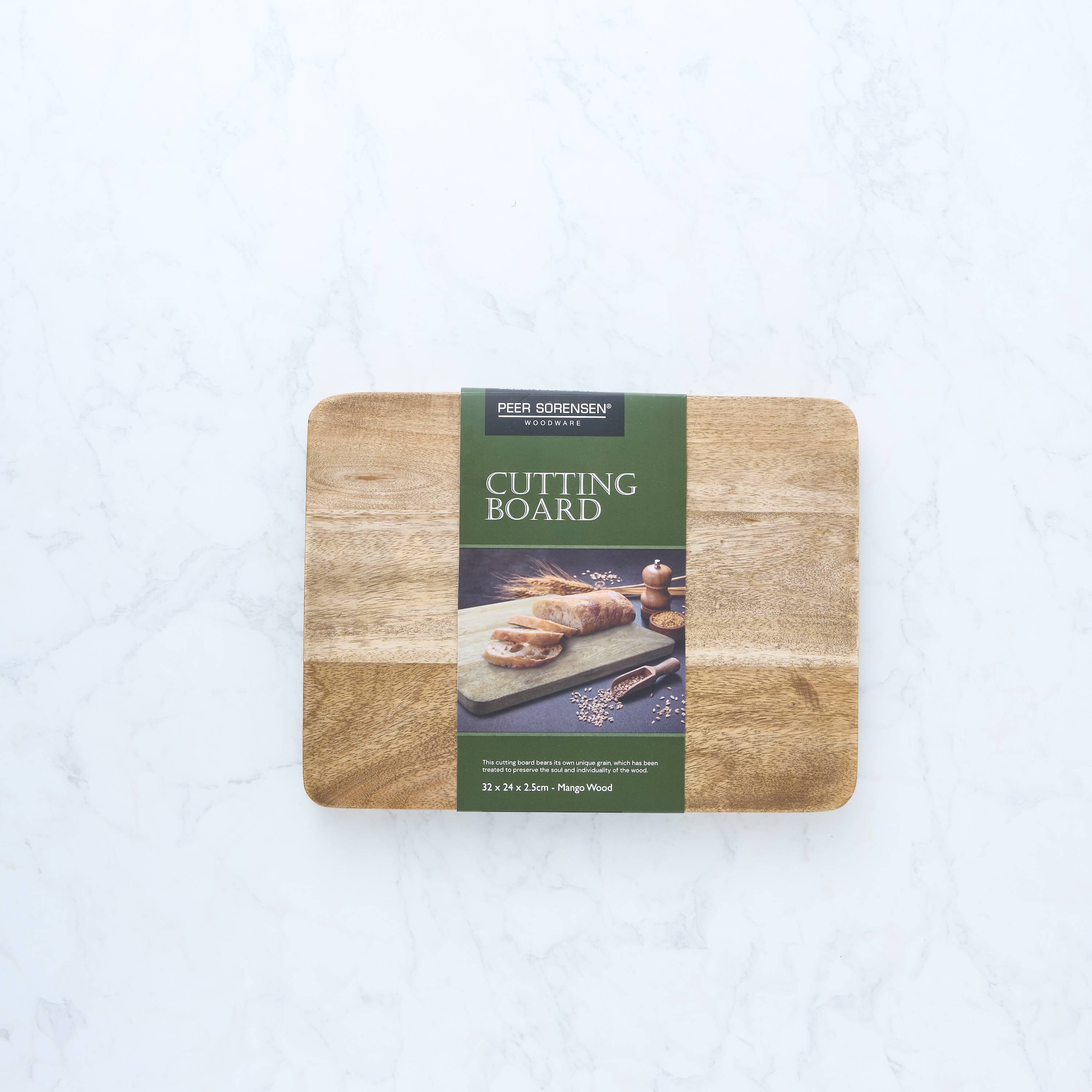 Peer Sorensen Cutting Board 32x24x2.5cm - Mango Wood