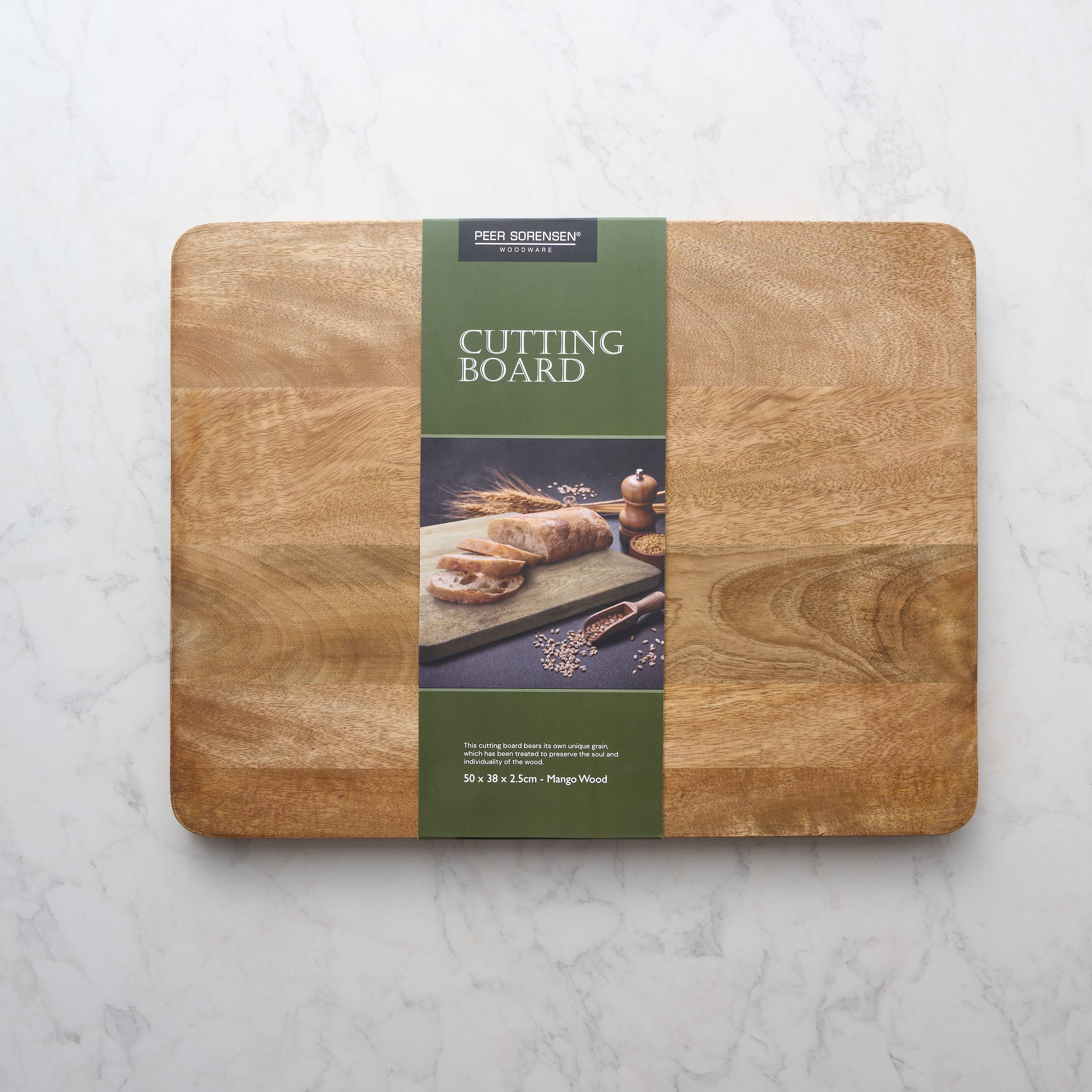 Peer Sorensen Cutting Board 50x38x2.5cm - Mango Wood