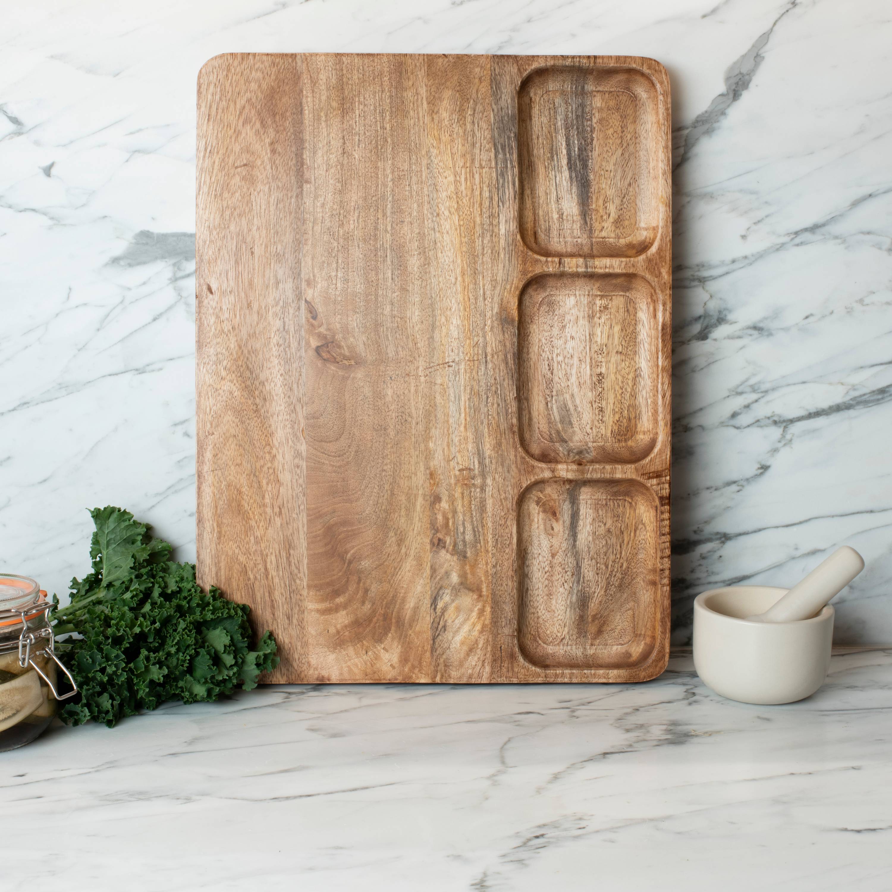 Peer Sorensen Cutting and Serving Board 43x33x3.6cm - Mango Wood