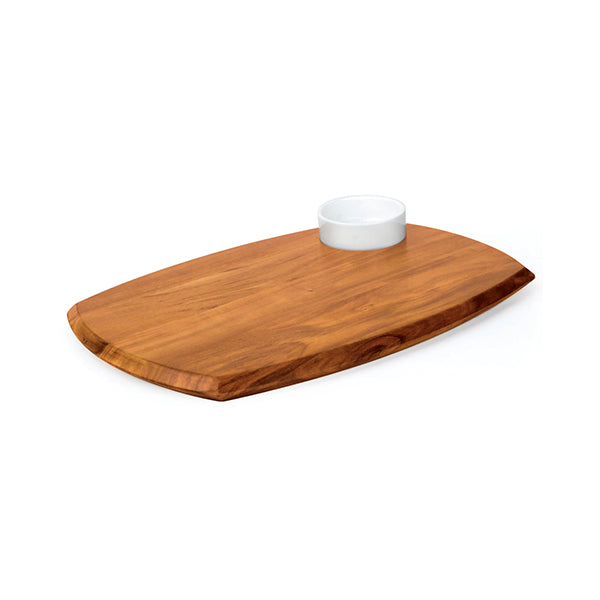 Athena Serving Board with Sauce Dish (362x255mm)