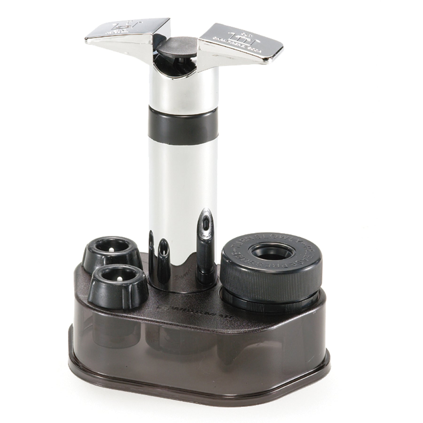 Swissmar Epivac Dual Wine And Champagne Pump Set - Chrome