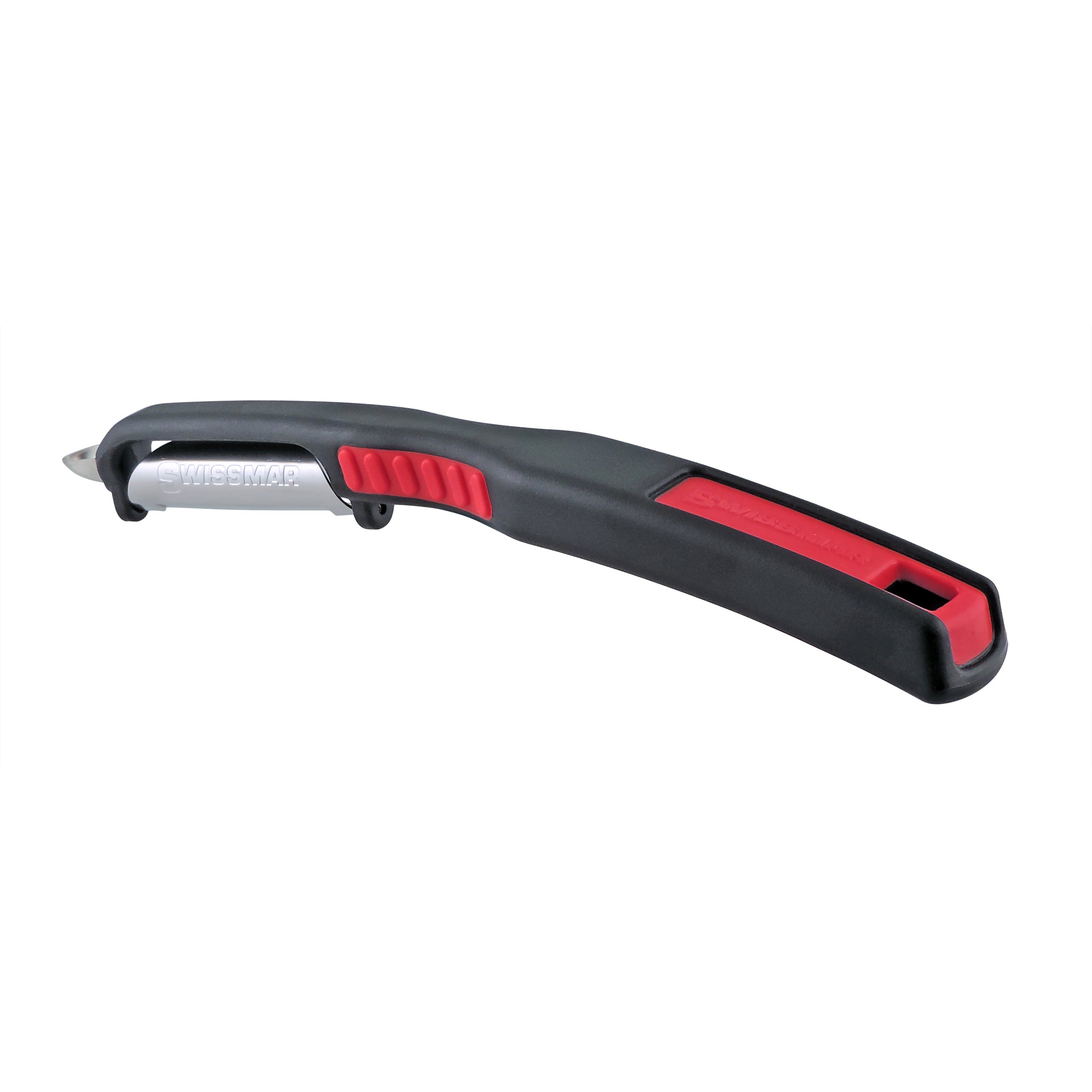 Swissmar Swisscurve Double Edge Peeler - Black And Red
