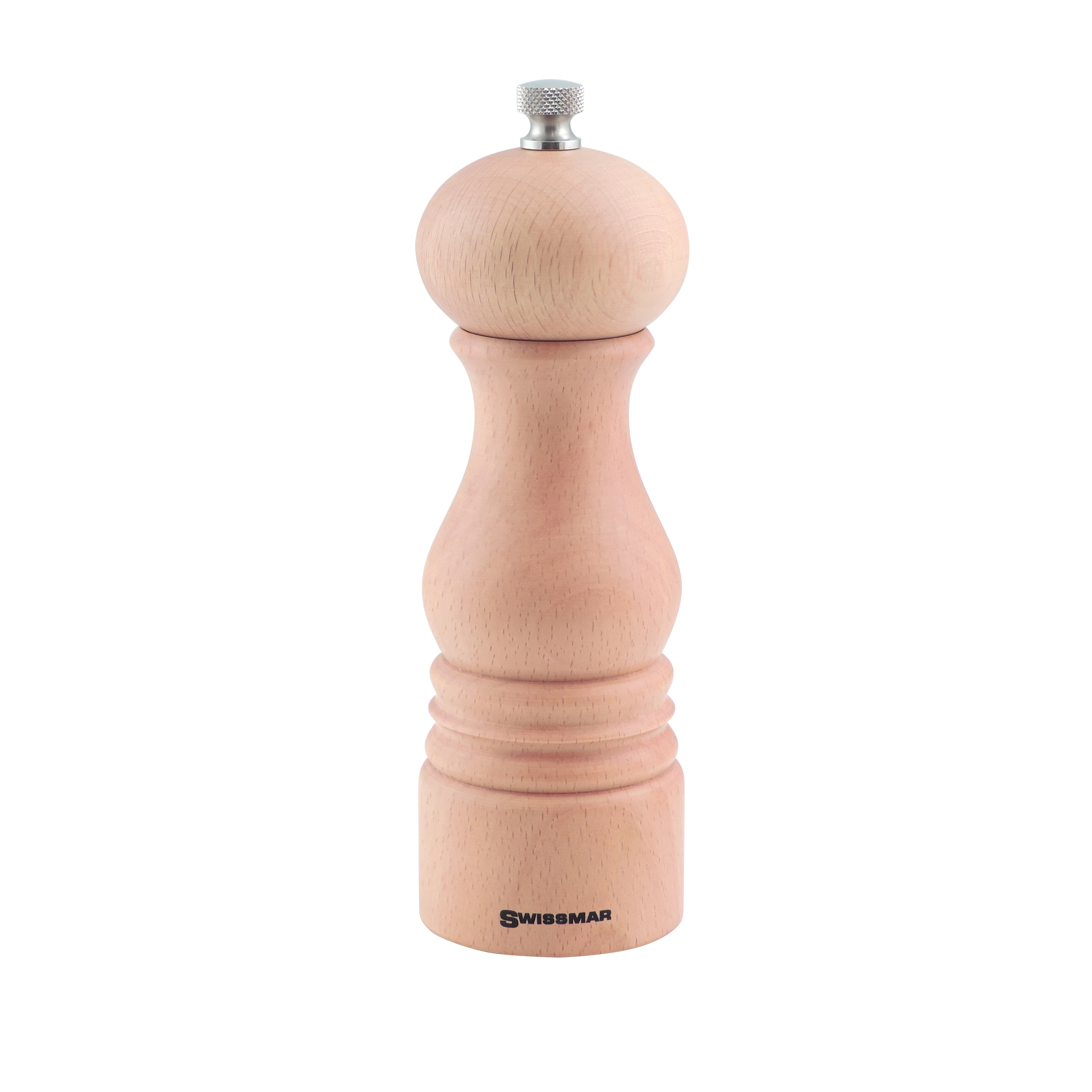 Swissmar Castell Pepper Mill 18cm/7in - Natural