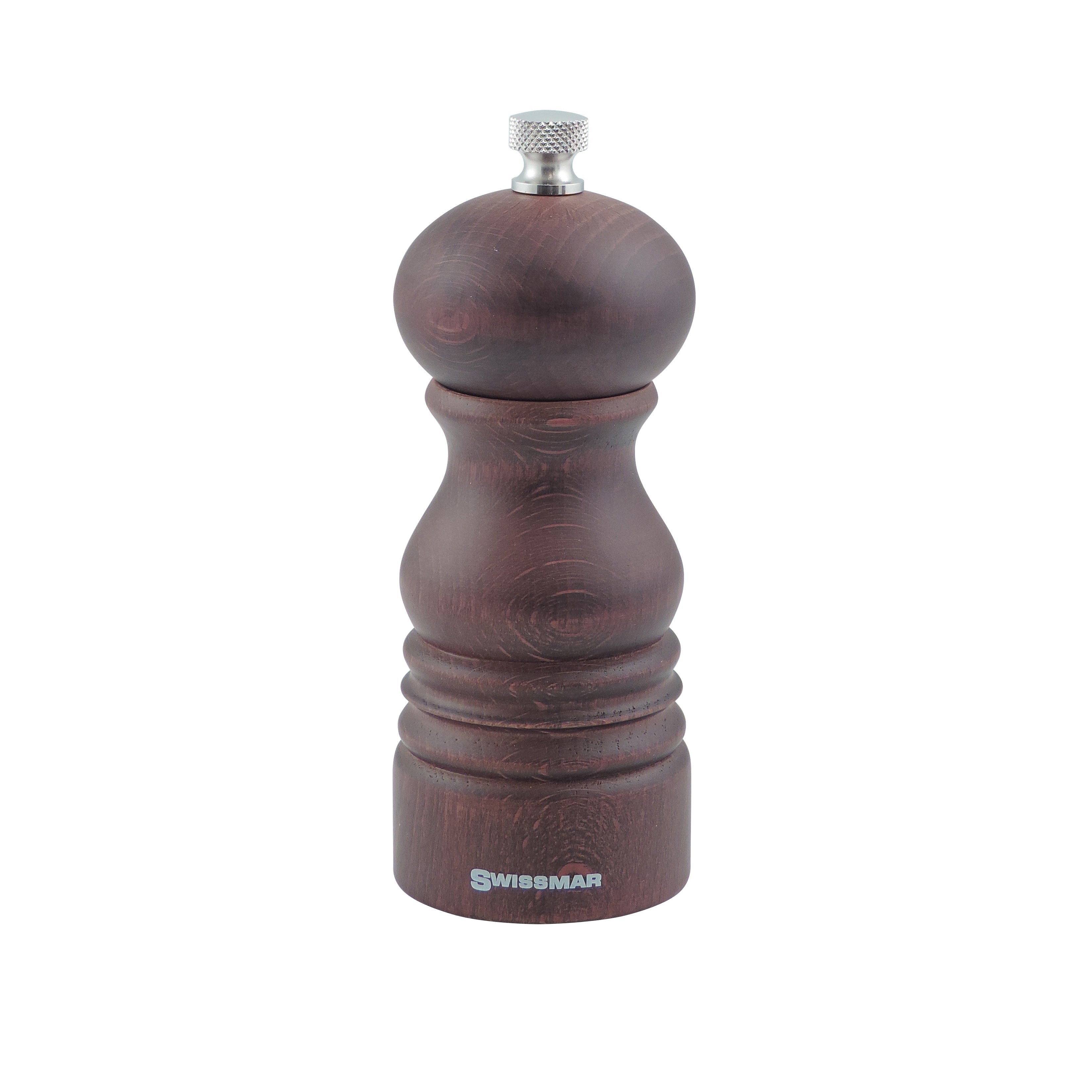 Swissmar Castell Salt Mill 14cm/5.5in - Walnut
