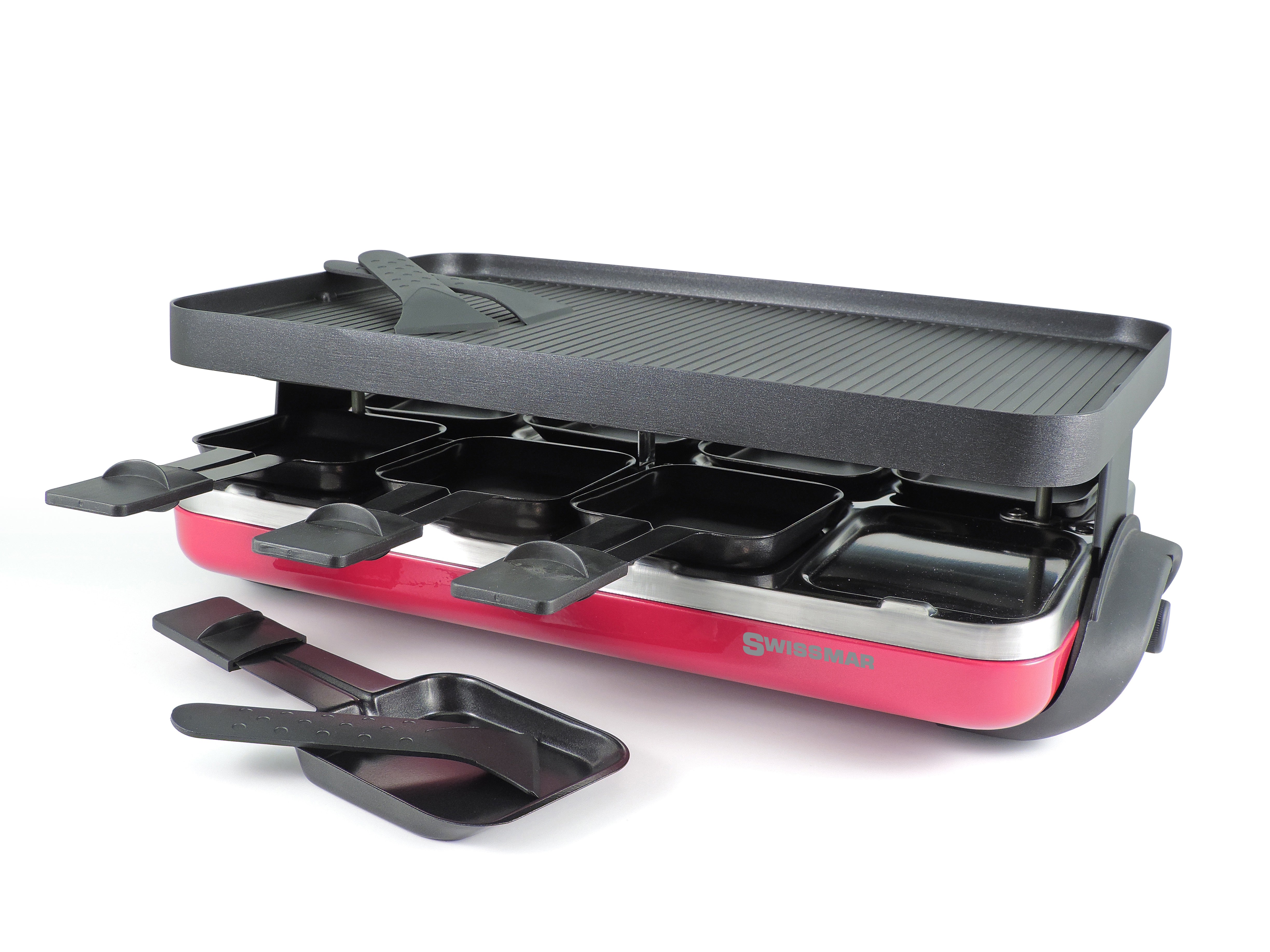 Swissmar Raclette Valais 8 Person - Red