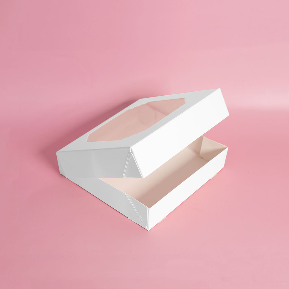 Papyrus Scalloped Medium Treat Box Mixed Colours 5 Pack