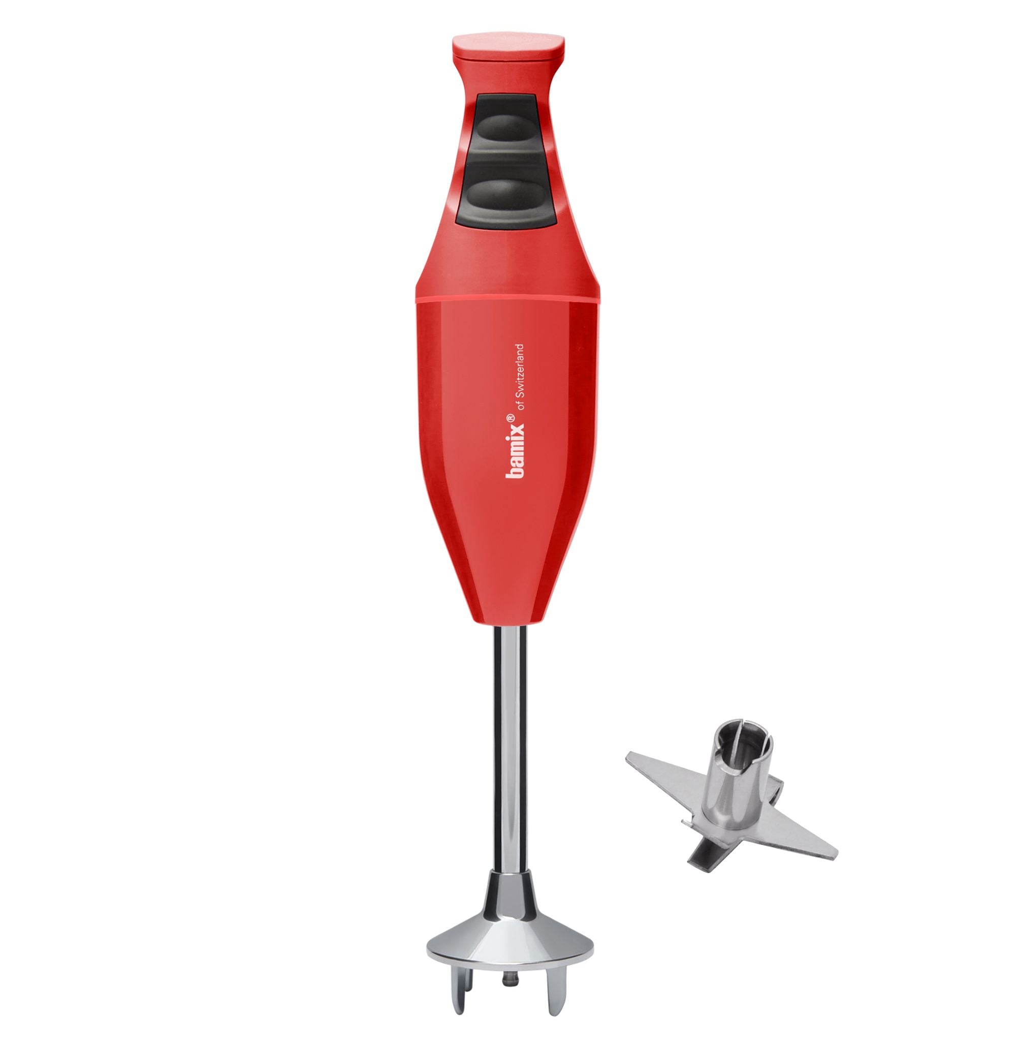Bamix Classic 140W Immersion Blender - Red