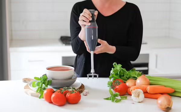 Bamix Classic Immersion Blender 140w - Charcoal