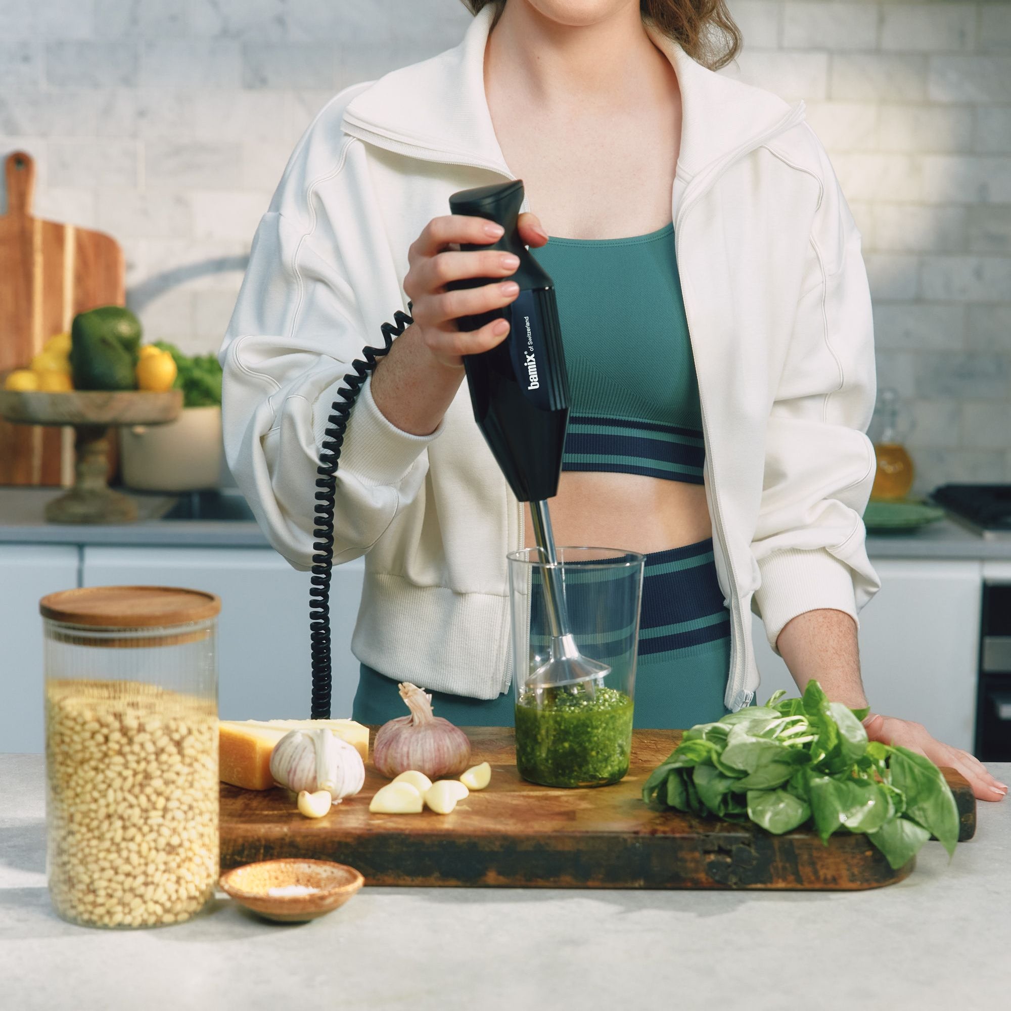 Bamix Mono 140W Immersion Blender - Black