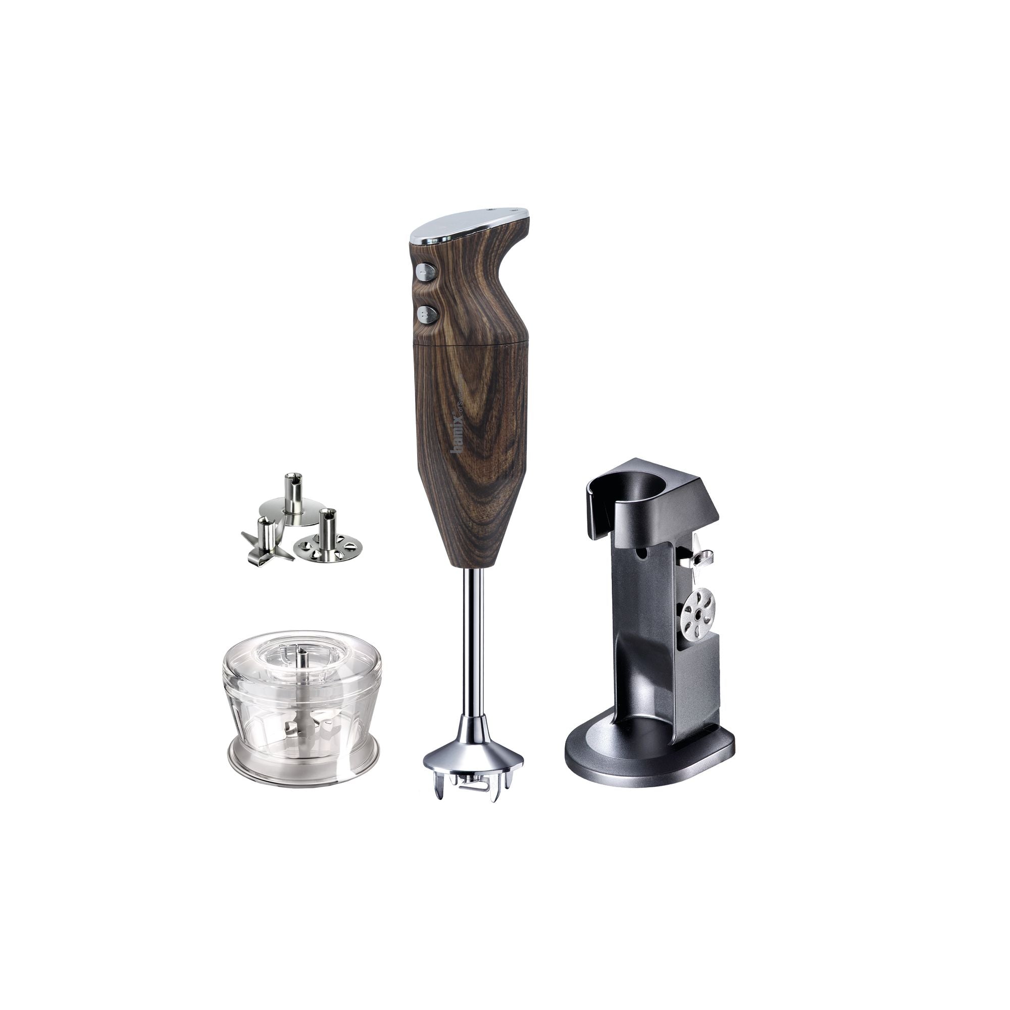 Bamix Deluxe 200W Immersion Blender - Ebony