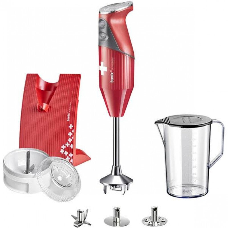Bamix 70th Anniversary SwissLine 200W Immersion Blender - Swiss Flag