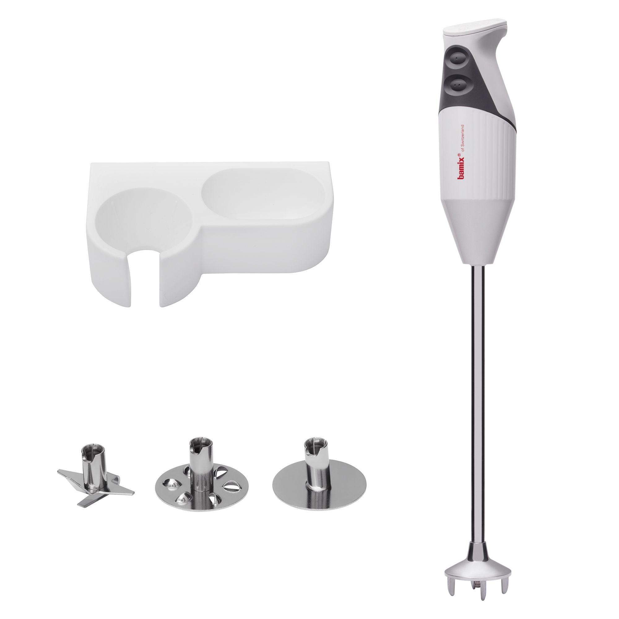 Bamix Gastro 350W Immersion Blender - Light Grey