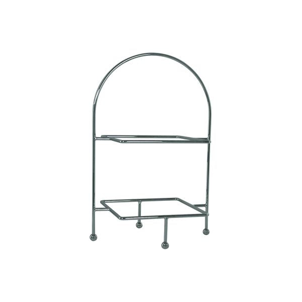Trenton Square Display Stand - 2 Tier (520mm H)