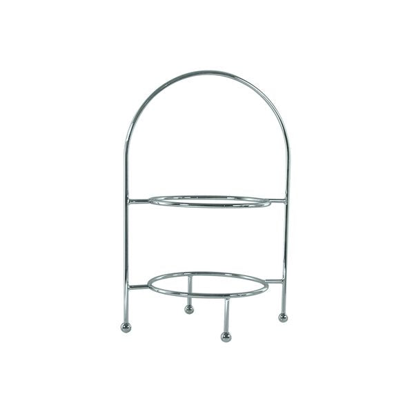 Trenton Round Display Stand - 2 Tier (470mm H)