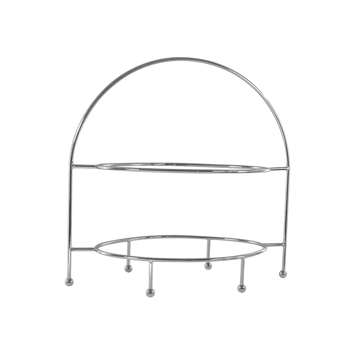 Trenton Oval Display Stand - 2 Tier (520mm H)
