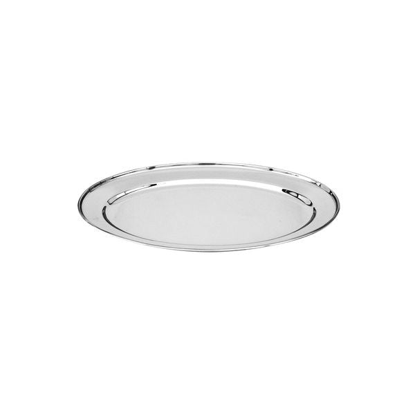 Trenton Oval Tray / Platter (300mm - Silver)