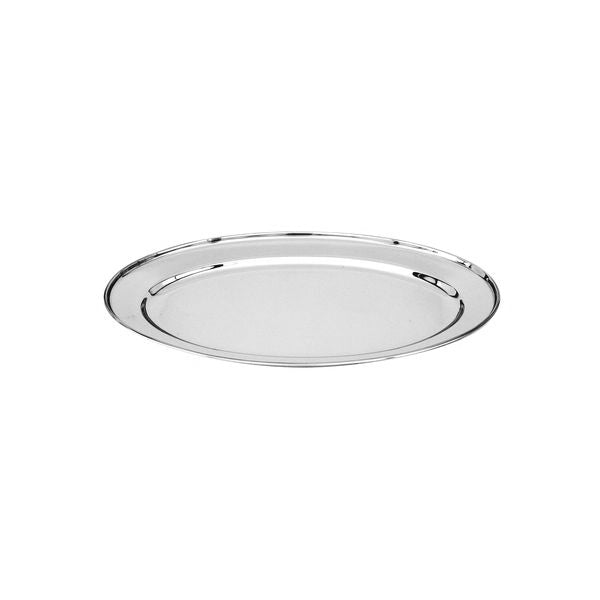 Trenton Oval Tray / Platter (350mm - Silver)